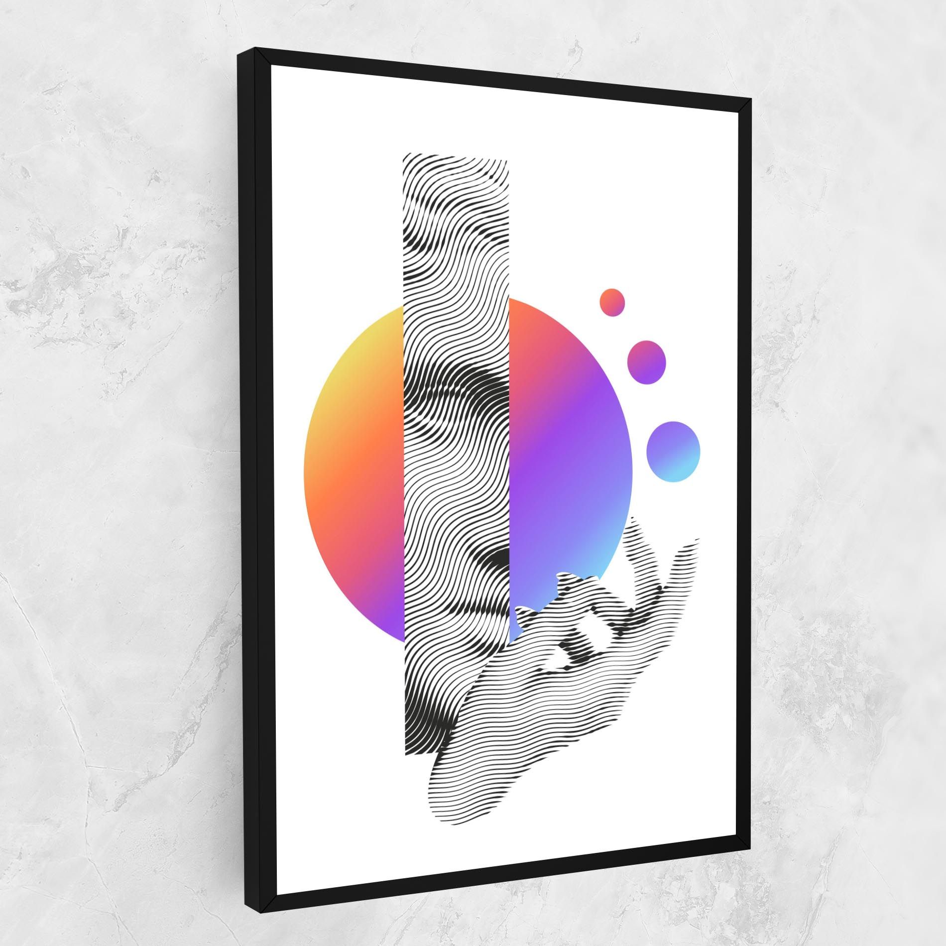 Orange Light Statue mockup 1