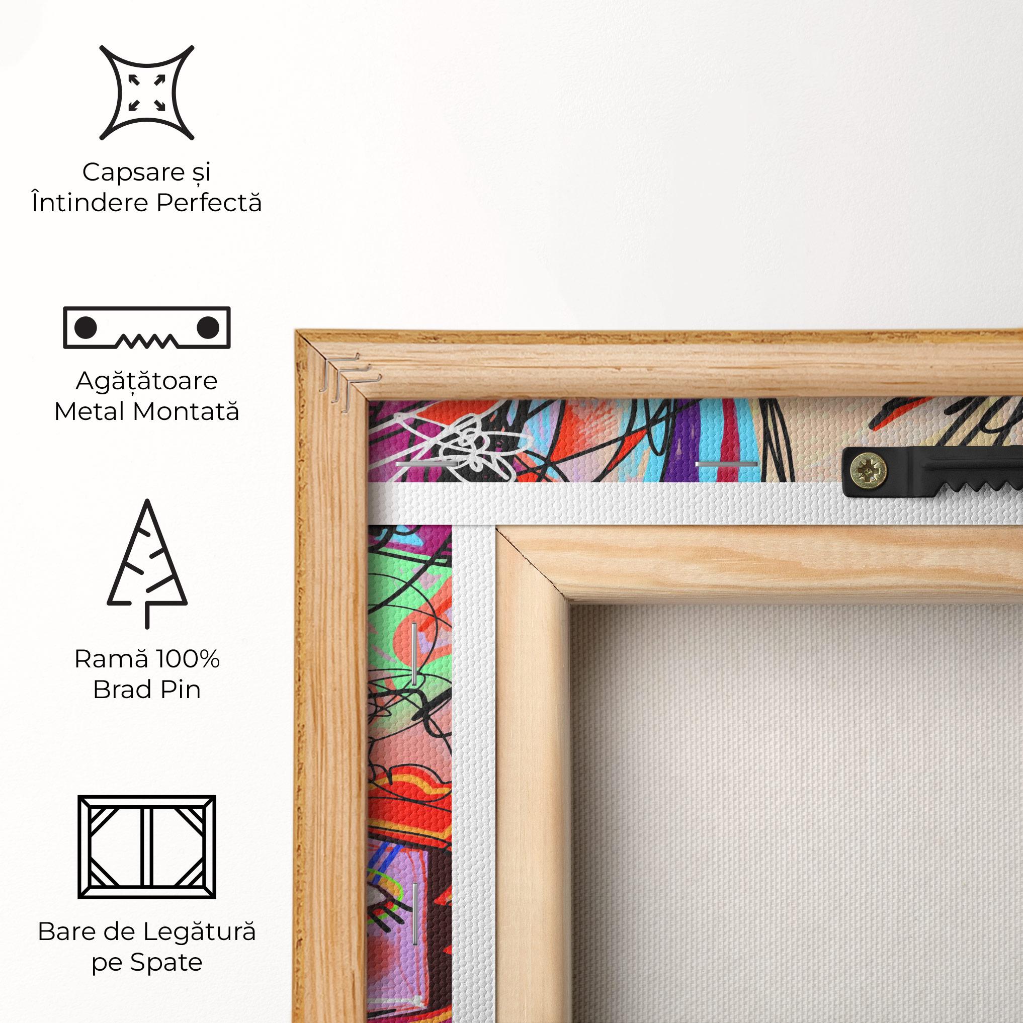 Tablou Canvas Animal Eye Art mockup 5