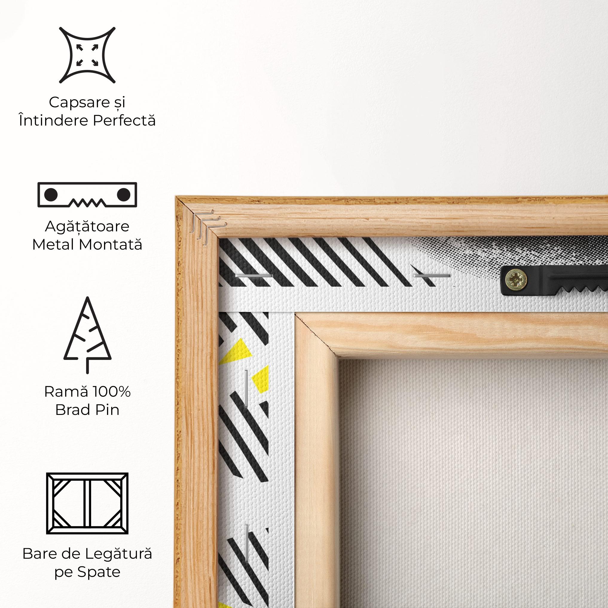 Tablou Canvas Lightning Mouth mockup 5