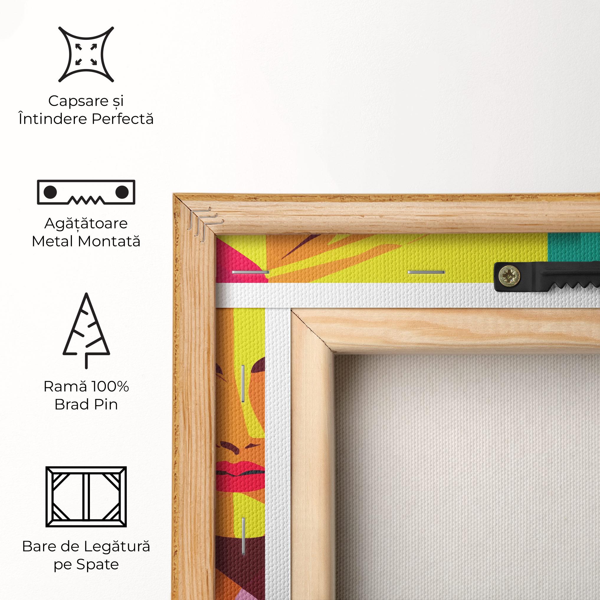 Tablou Canvas Winter Summer Girl mockup 5