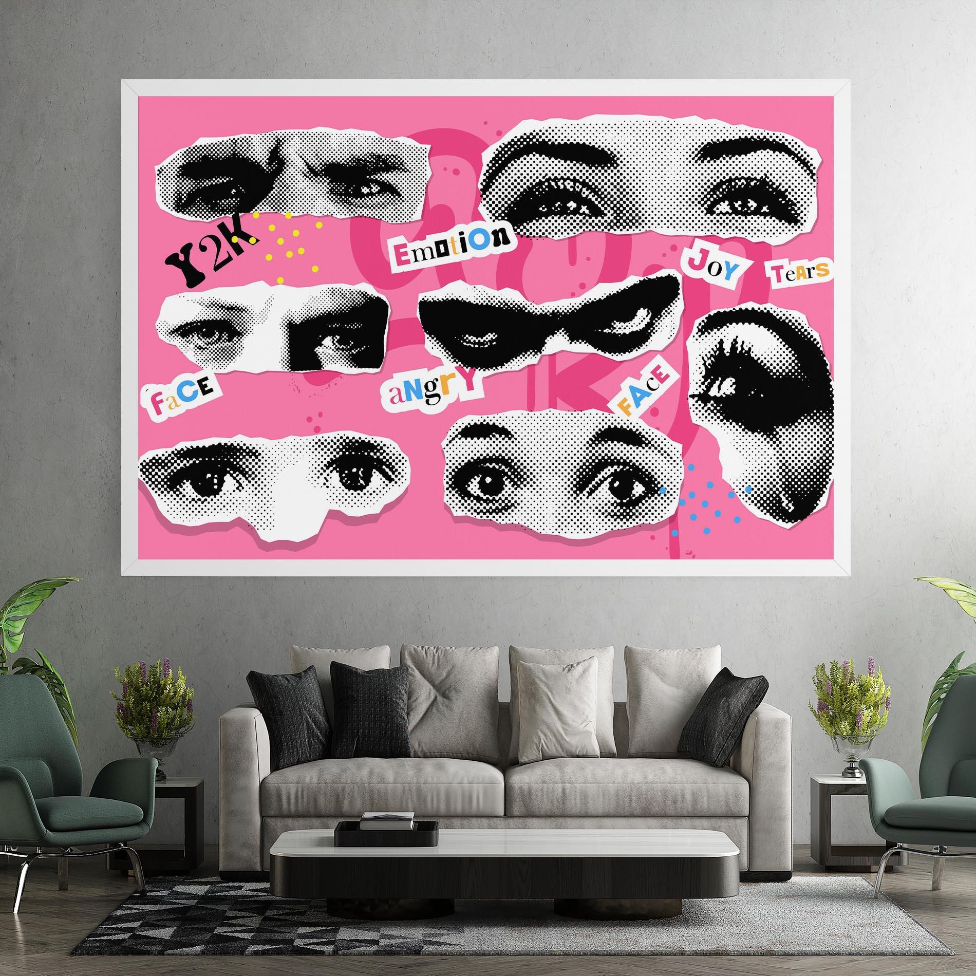 Tablou Canvas Eye Type mockup 7