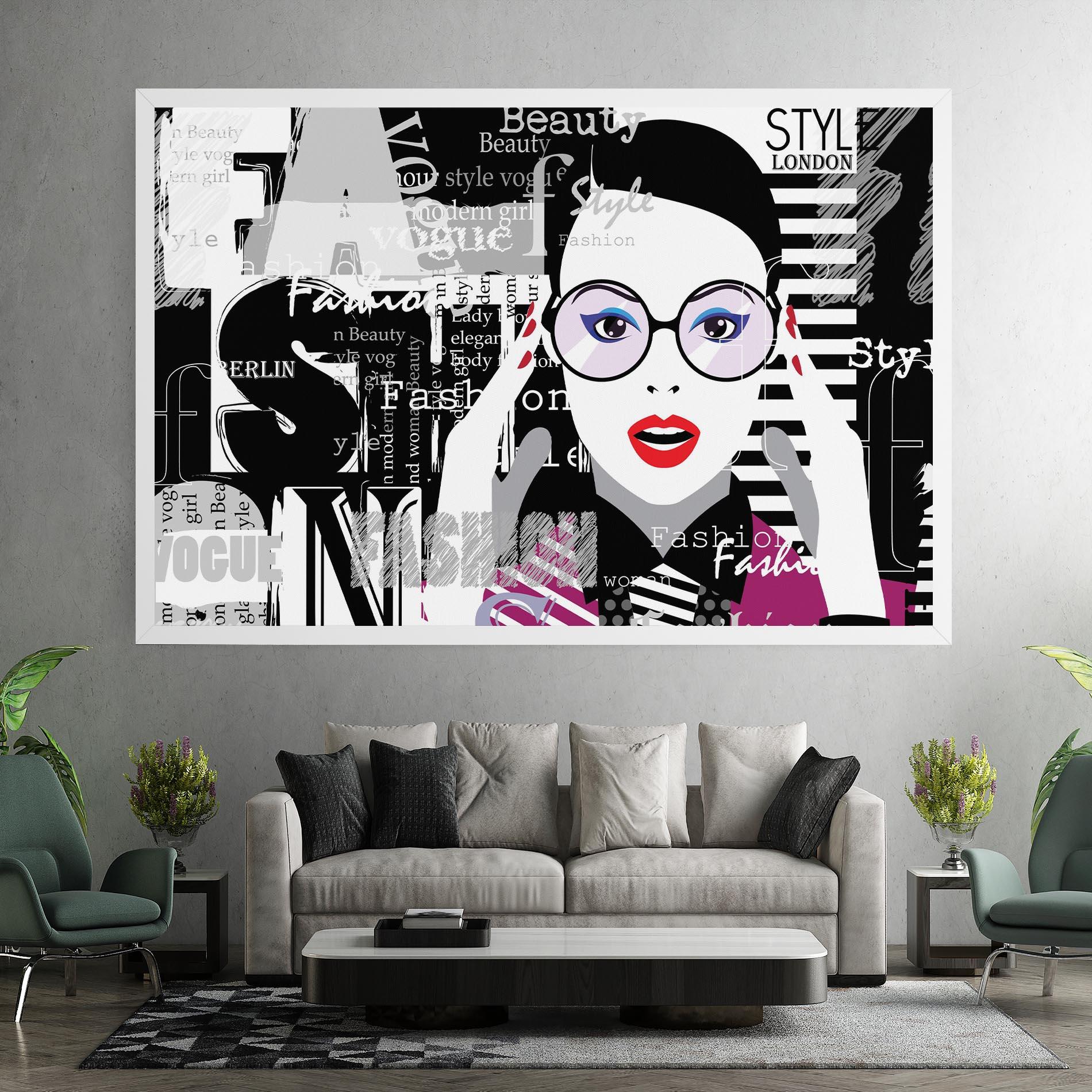 Tablou Canvas Fashion Collage mockup 7