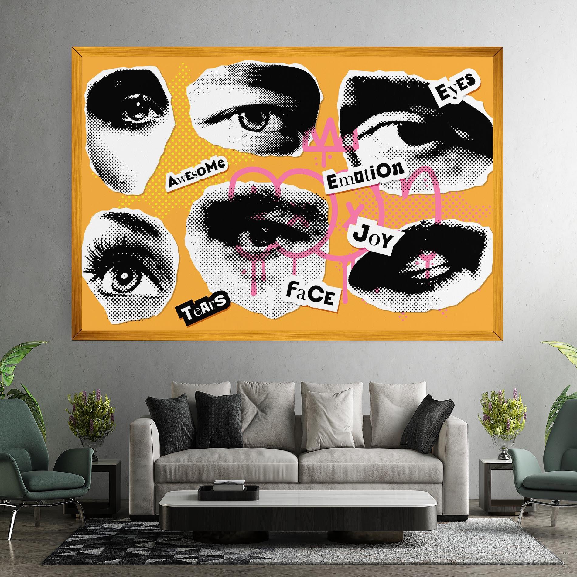 Tablou Canvas Awesome Emotions mockup 7