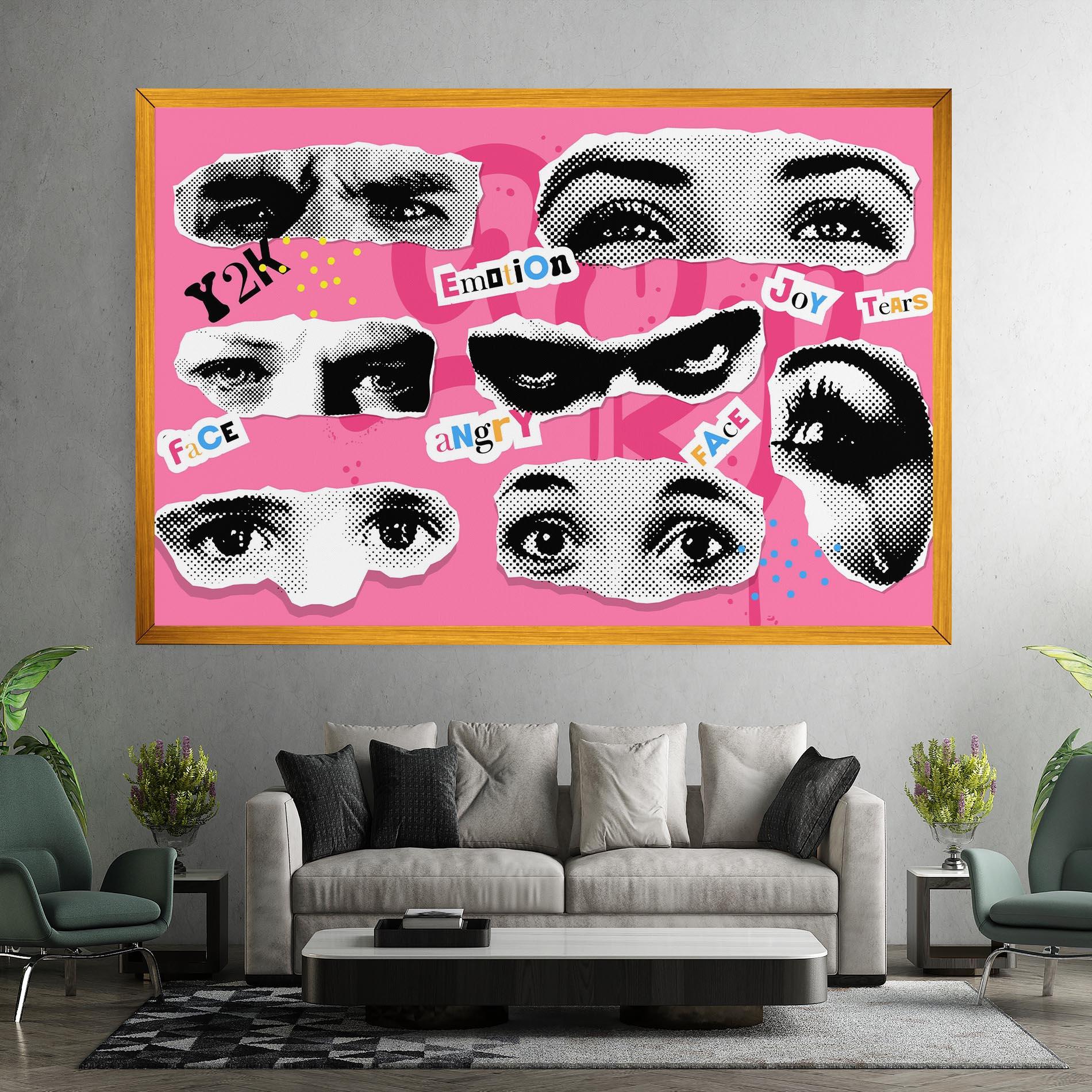 Tablou Canvas Eye Type mockup 7