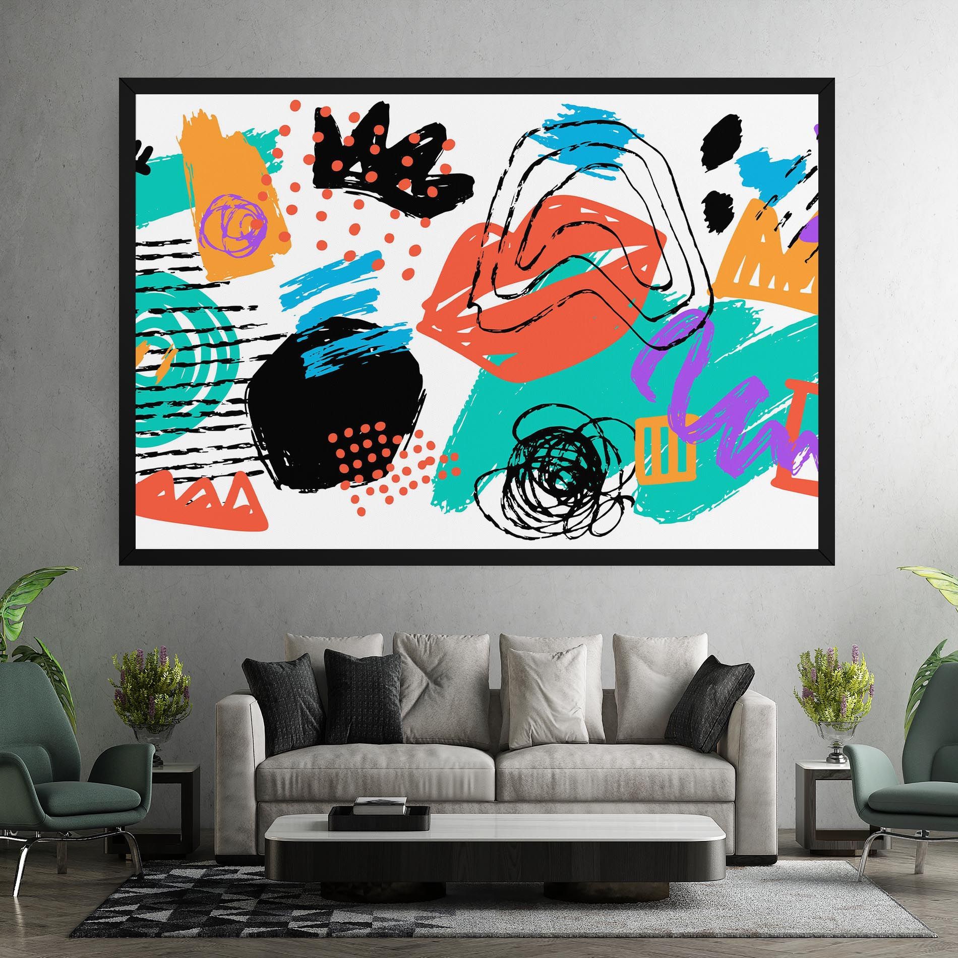 Drawing Collage Art mockup 7