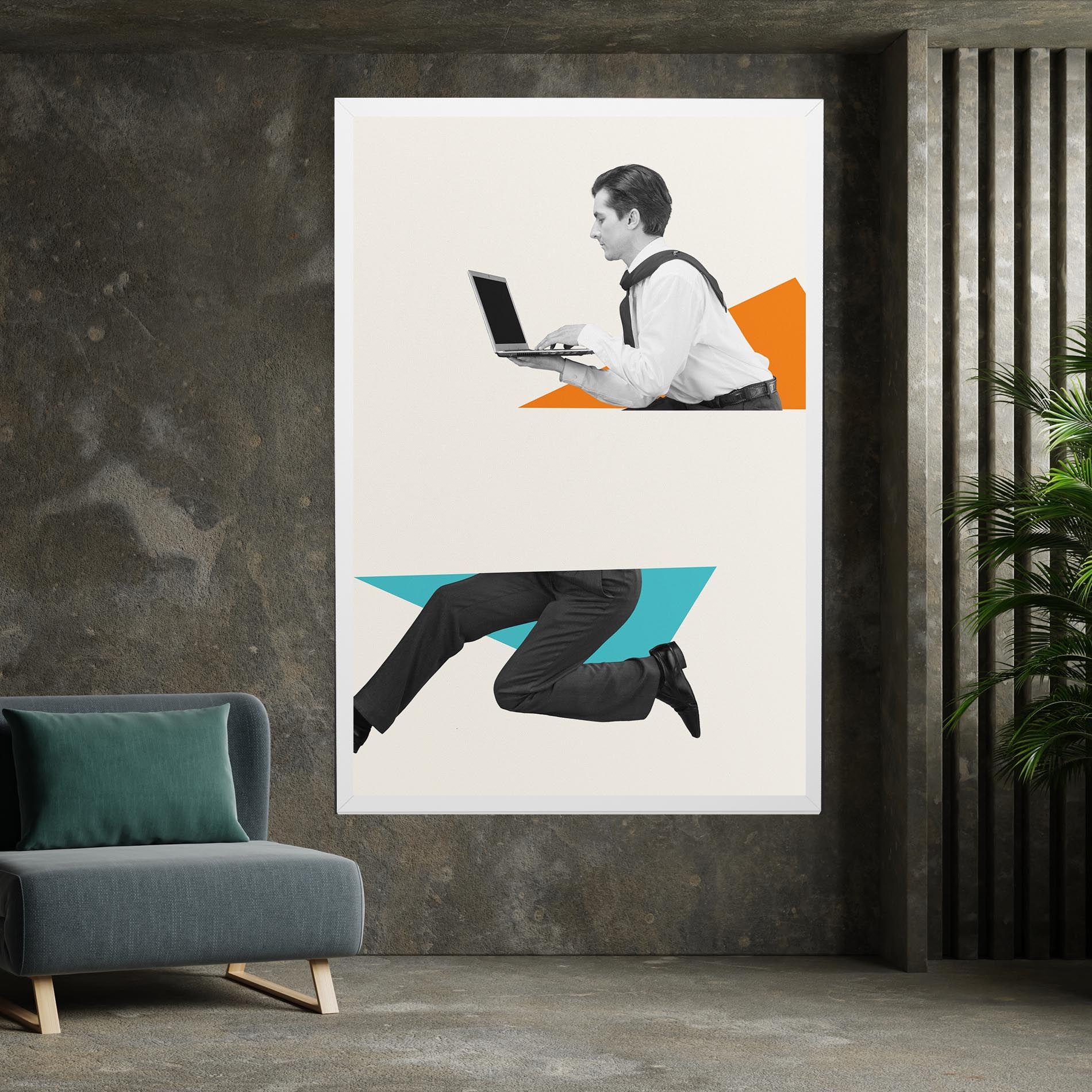 Businessman Collage mockup 7