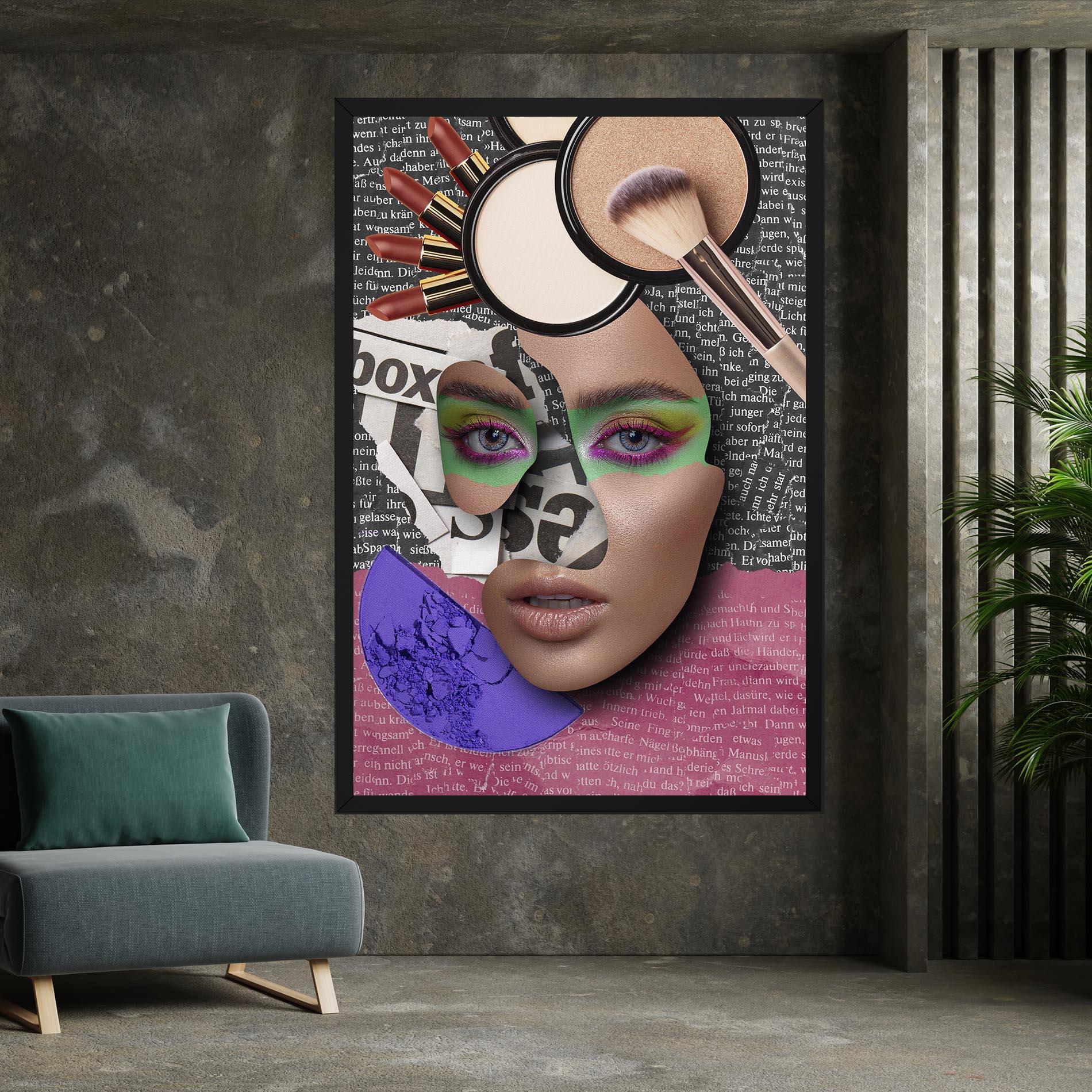 Tablou Canvas Makeup Collage mockup 7