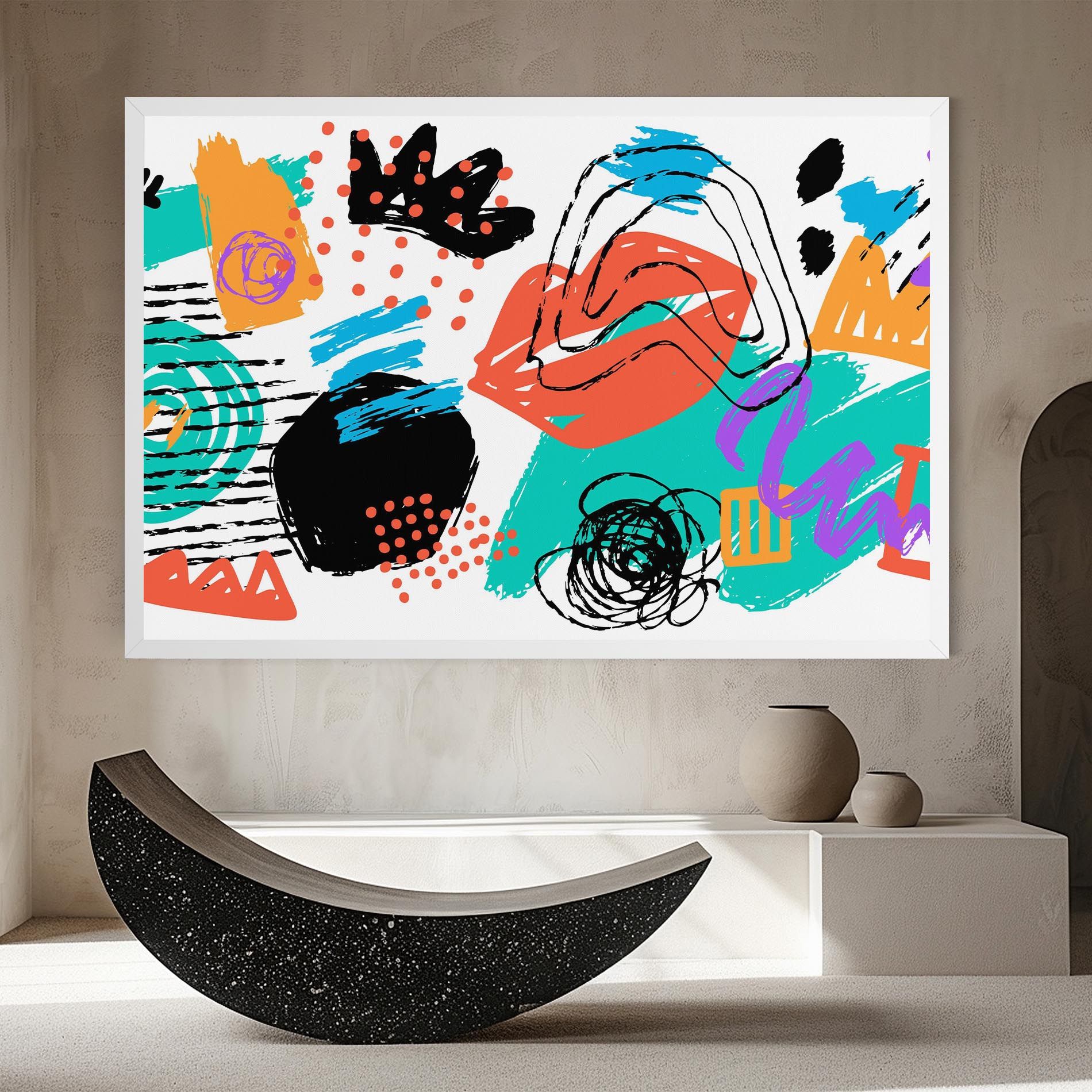 Drawing Collage Art mockup 8