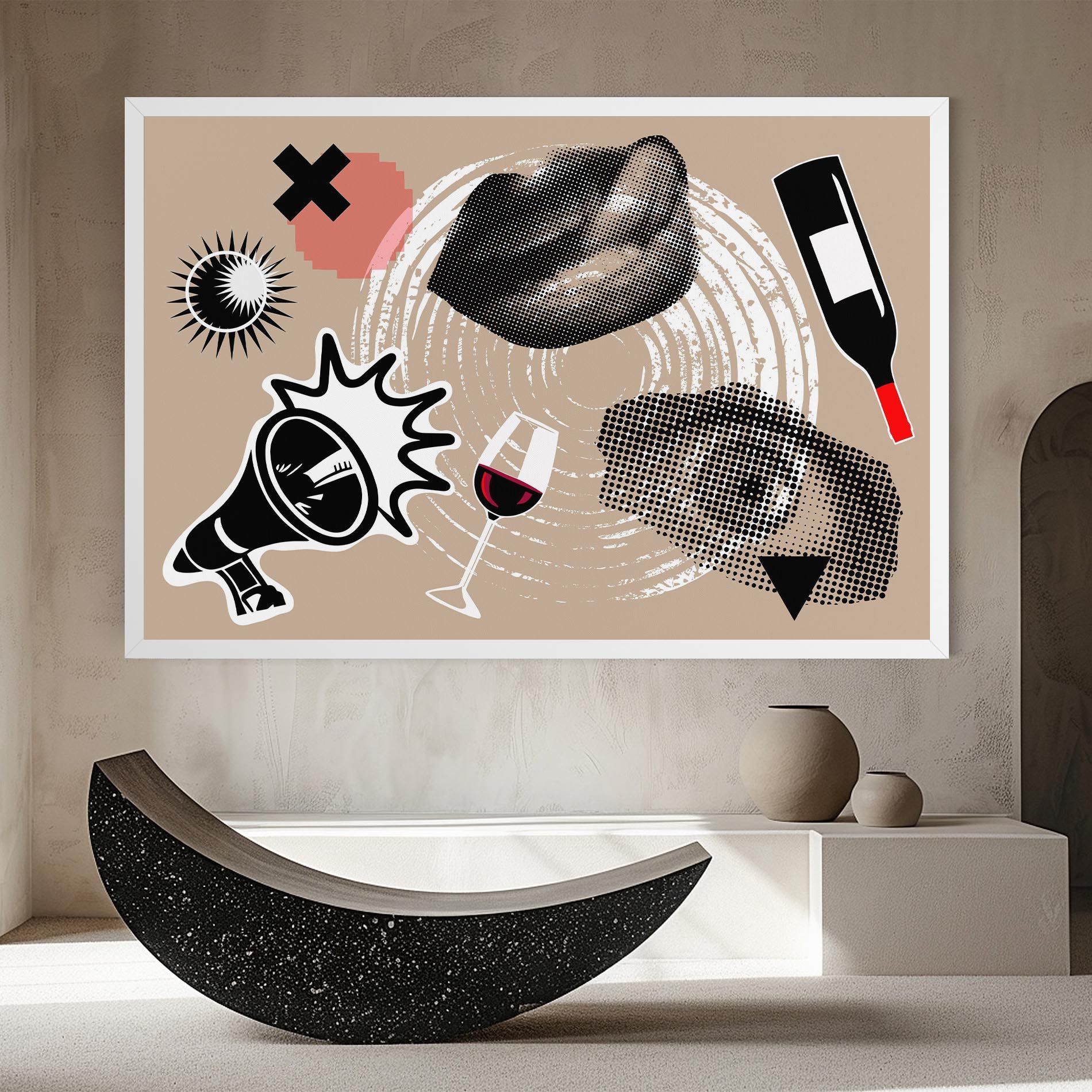 Lips Mouth Collage mockup 8