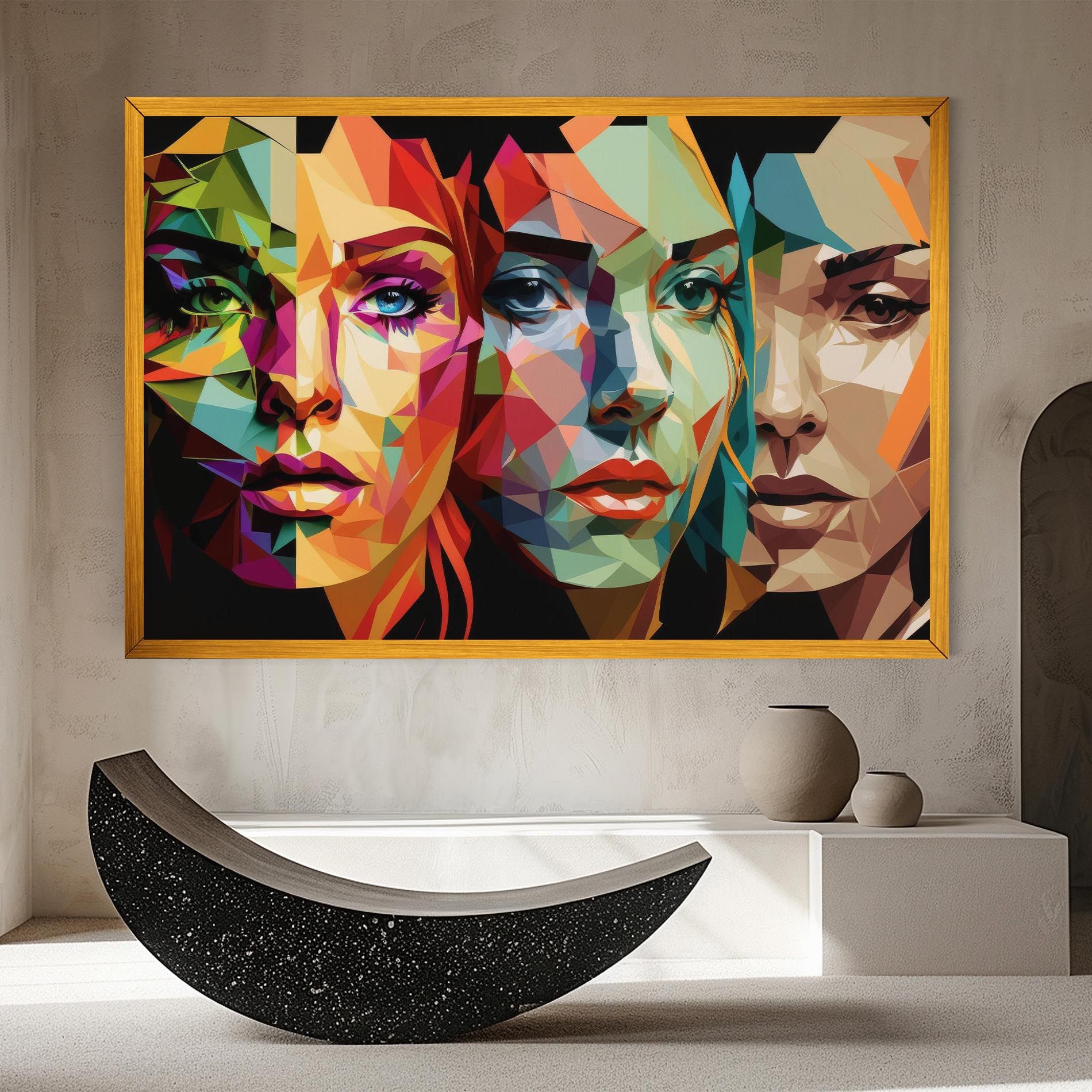 Women Face Collage mockup 8