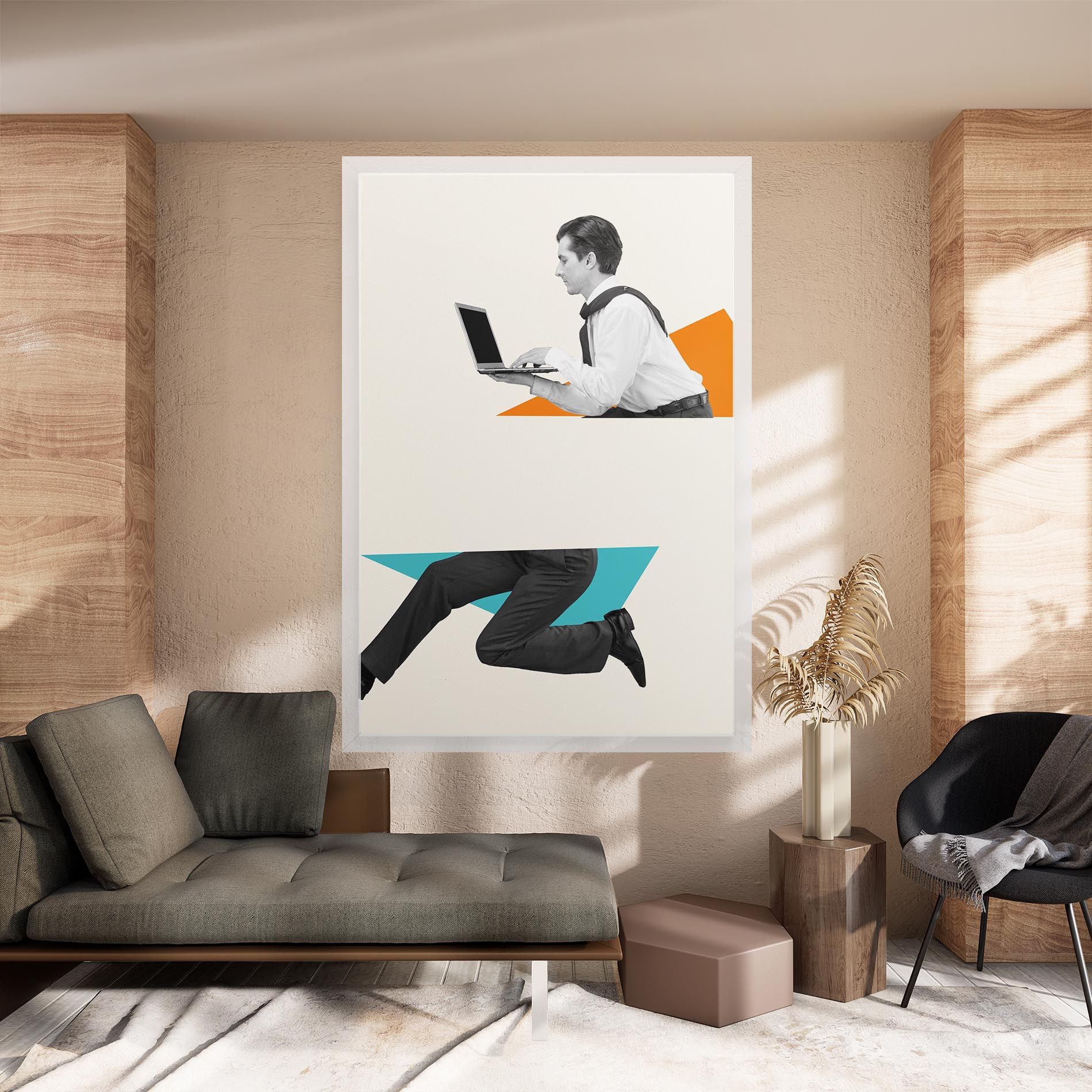 Businessman Collage mockup 8