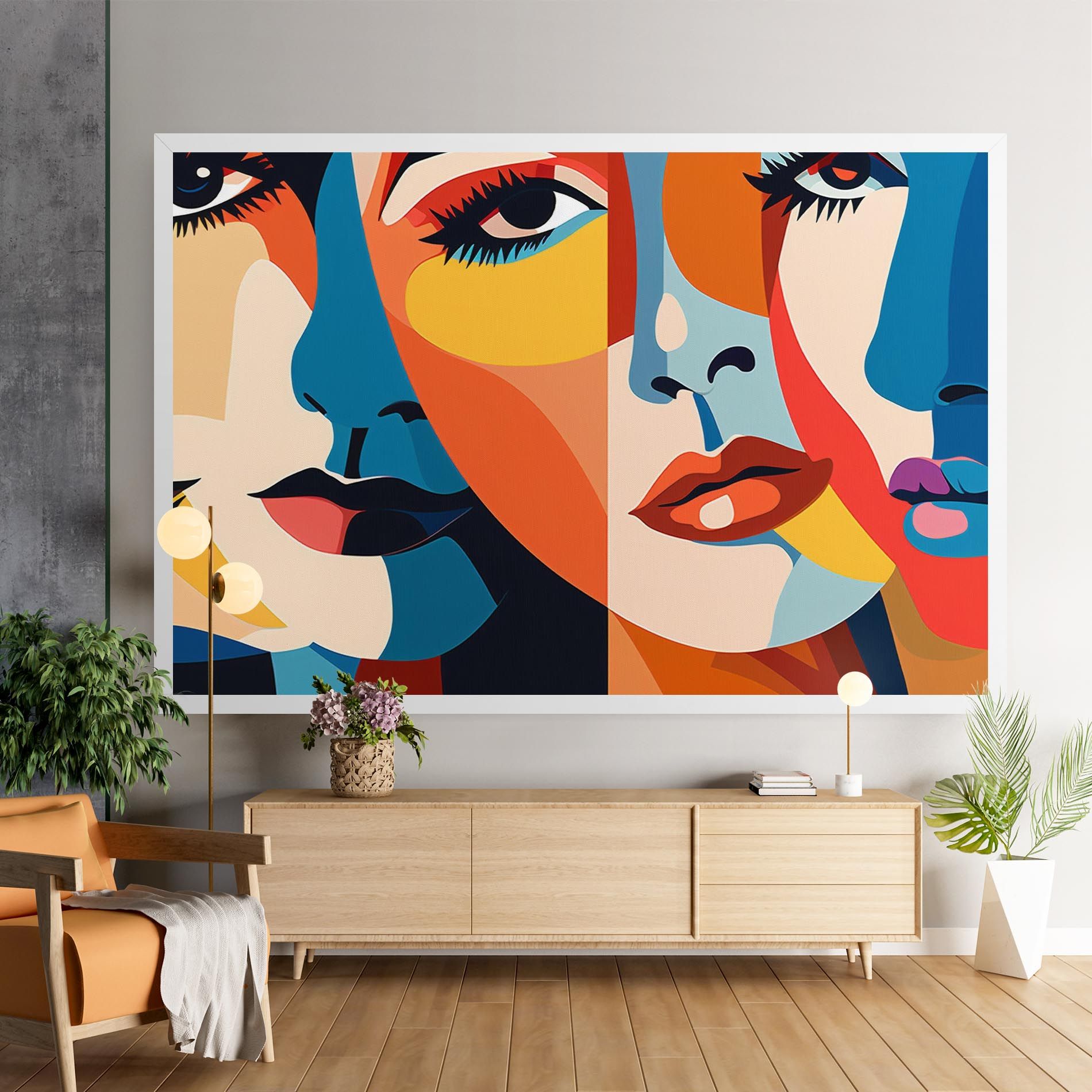 Beauty Face Collage mockup 9