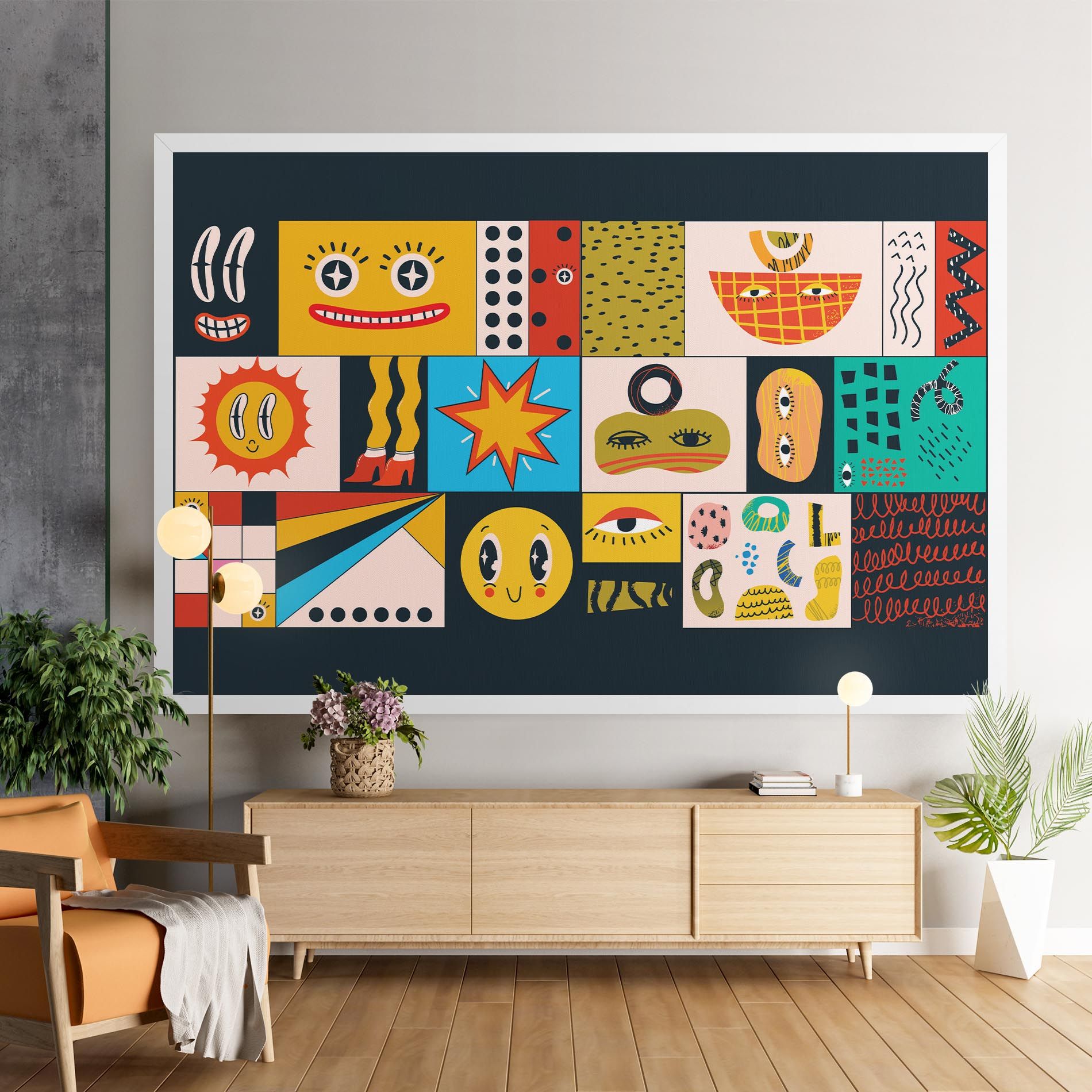 Cool Eye Shape mockup 9