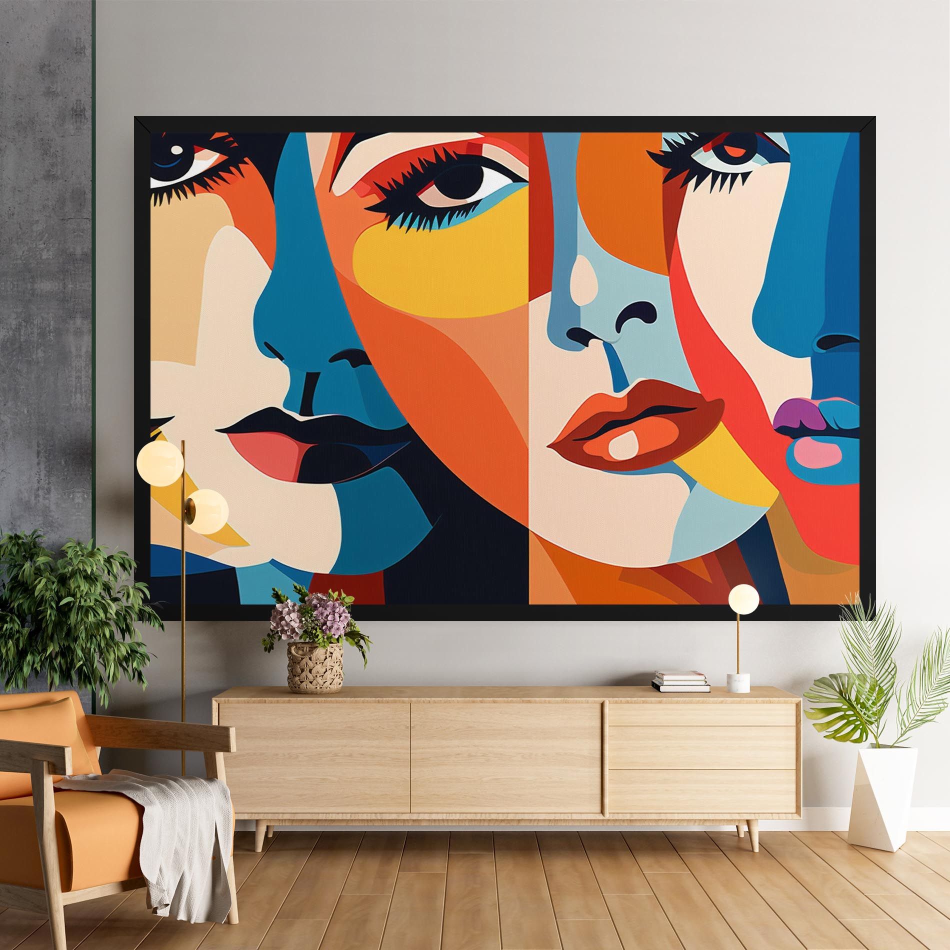 Beauty Face Collage mockup 9