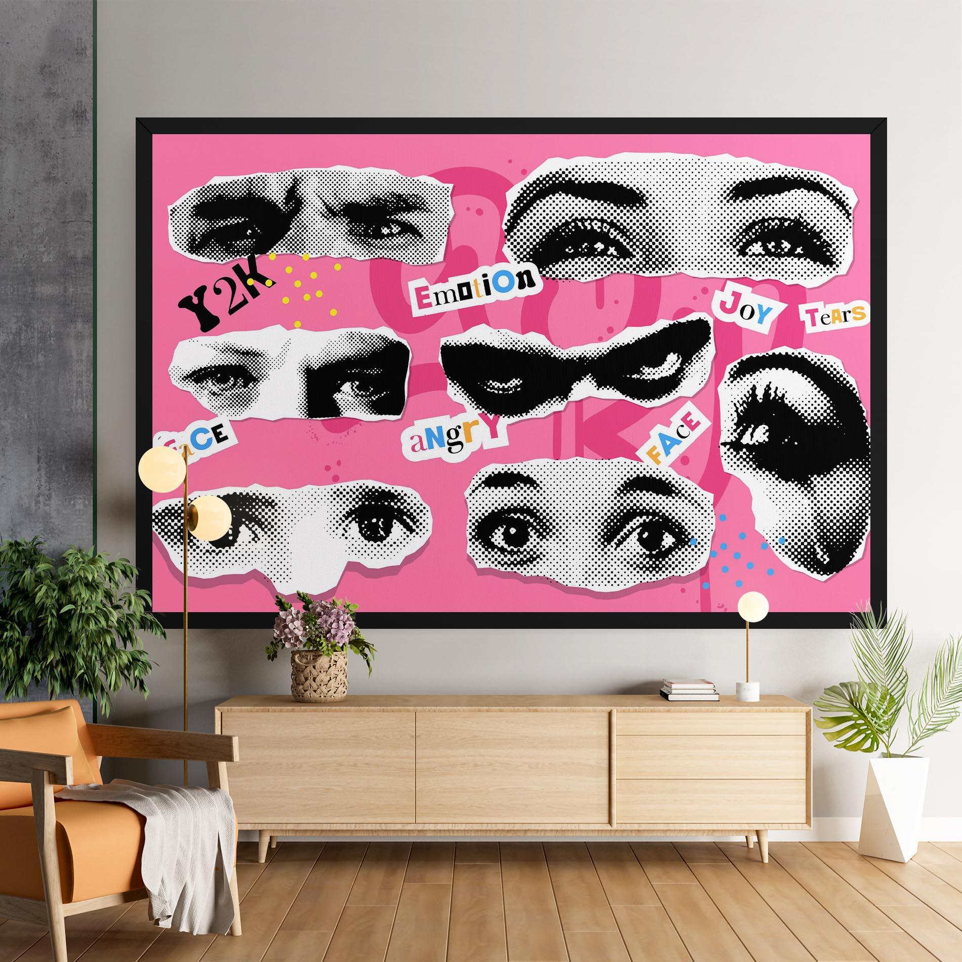 Tablou Canvas Eye Type mockup 9