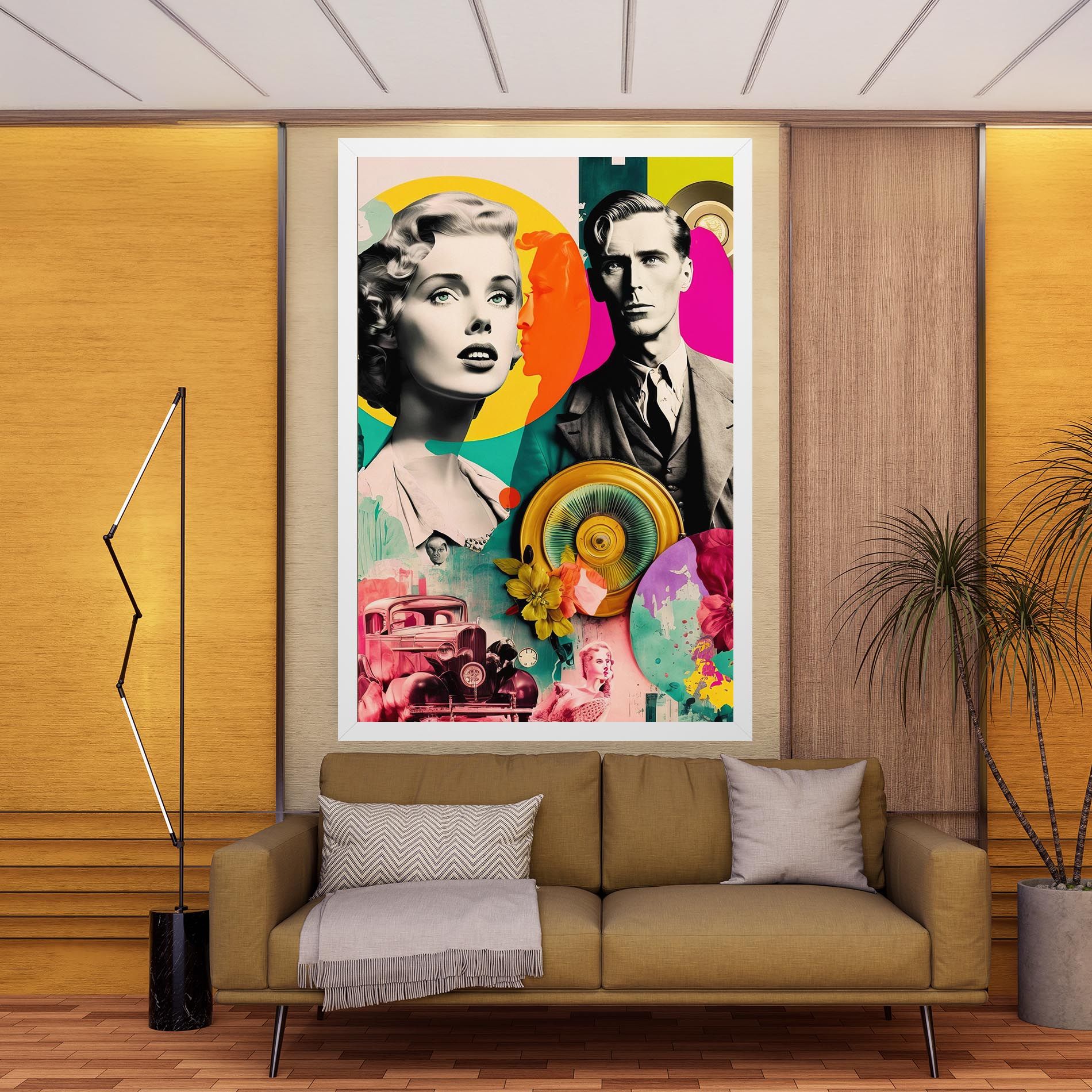 60s Retro Collage mockup 9