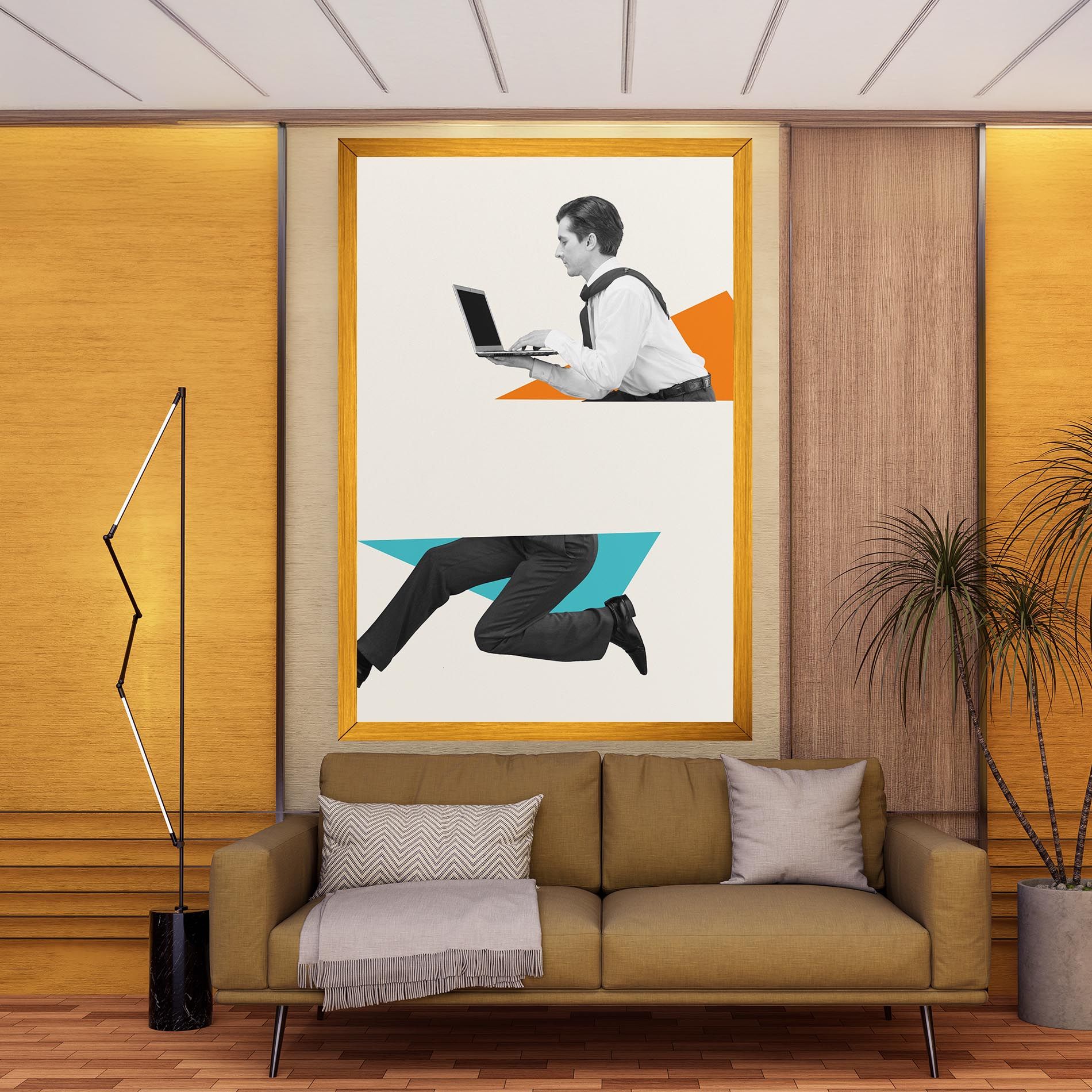 Businessman Collage mockup 9