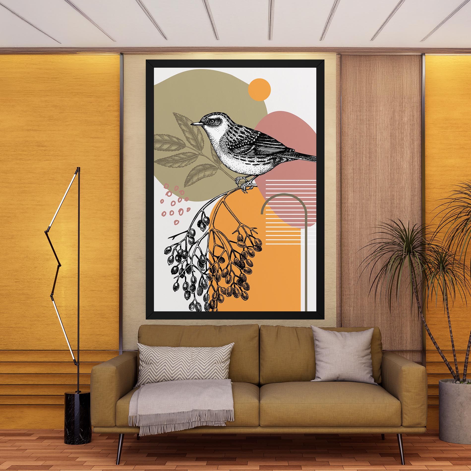 Bird Collage mockup 9