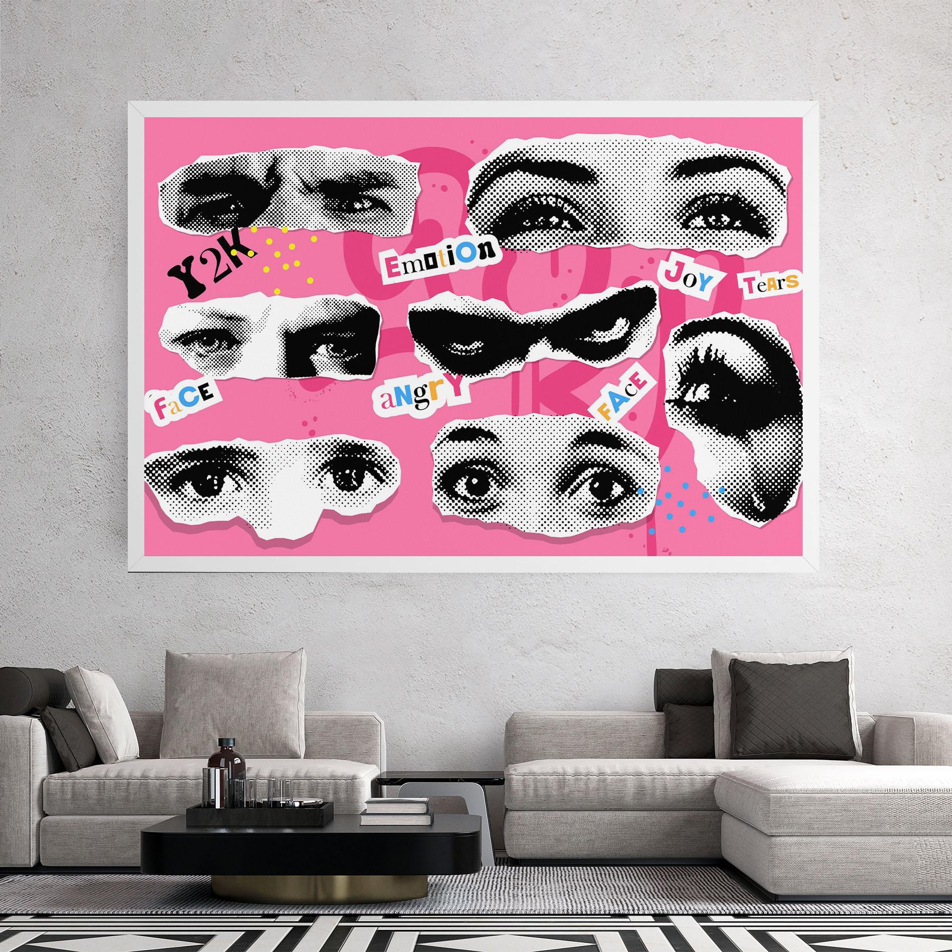 Tablou Canvas Eye Type mockup 2