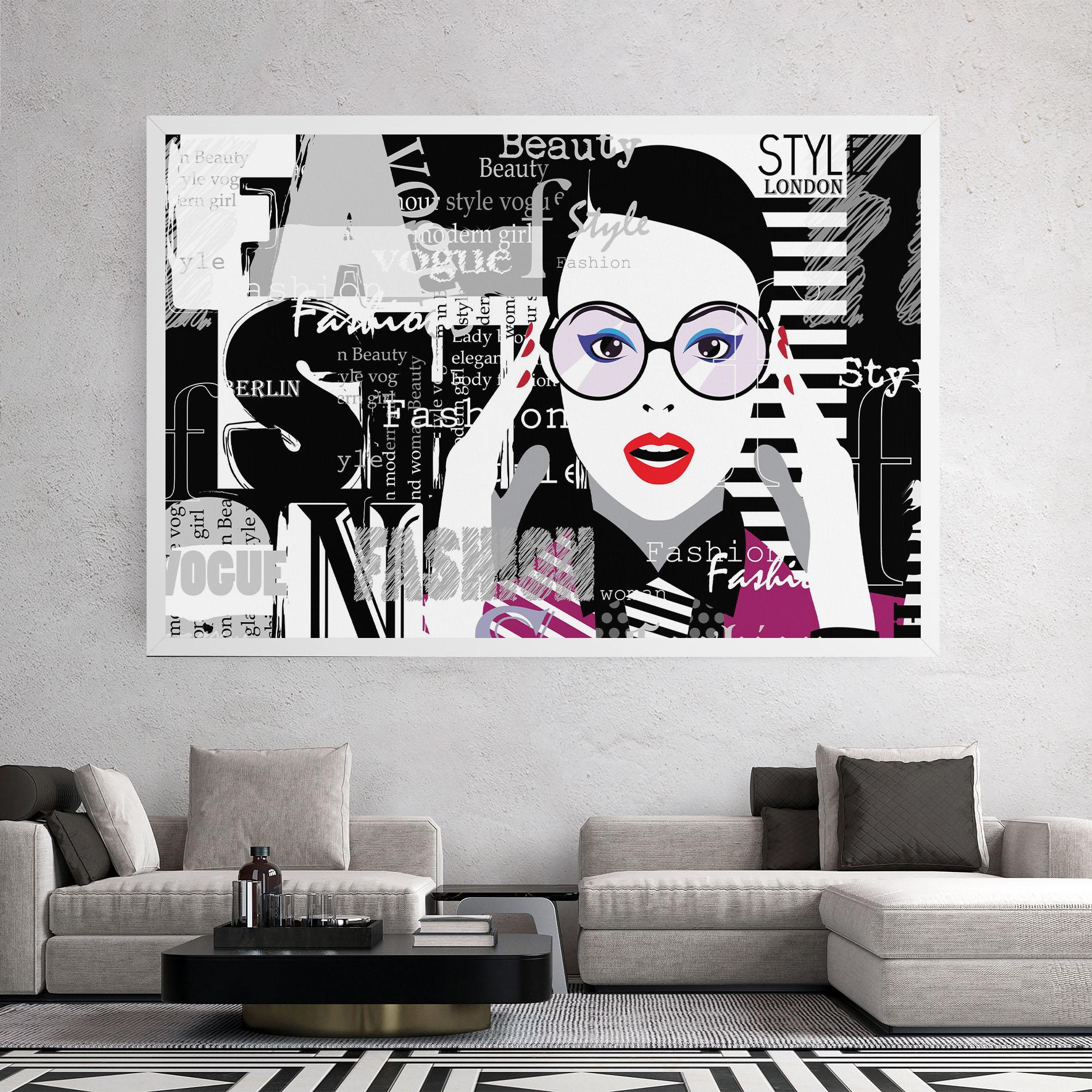 Tablou Canvas Fashion Collage mockup 2