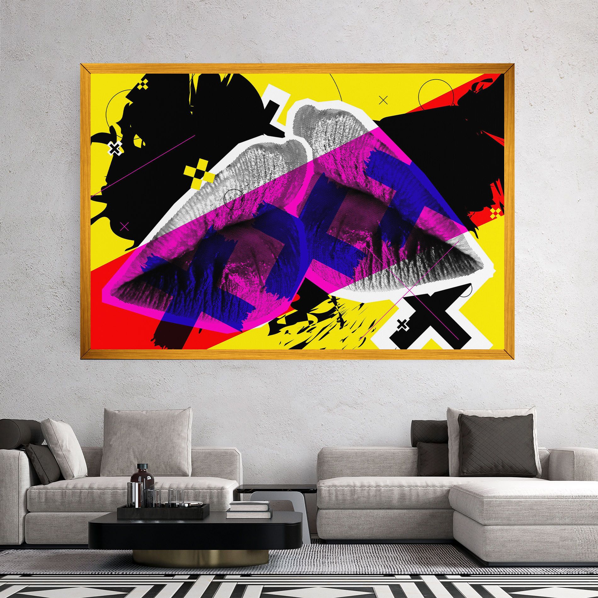 Lips Purple Light mockup 2