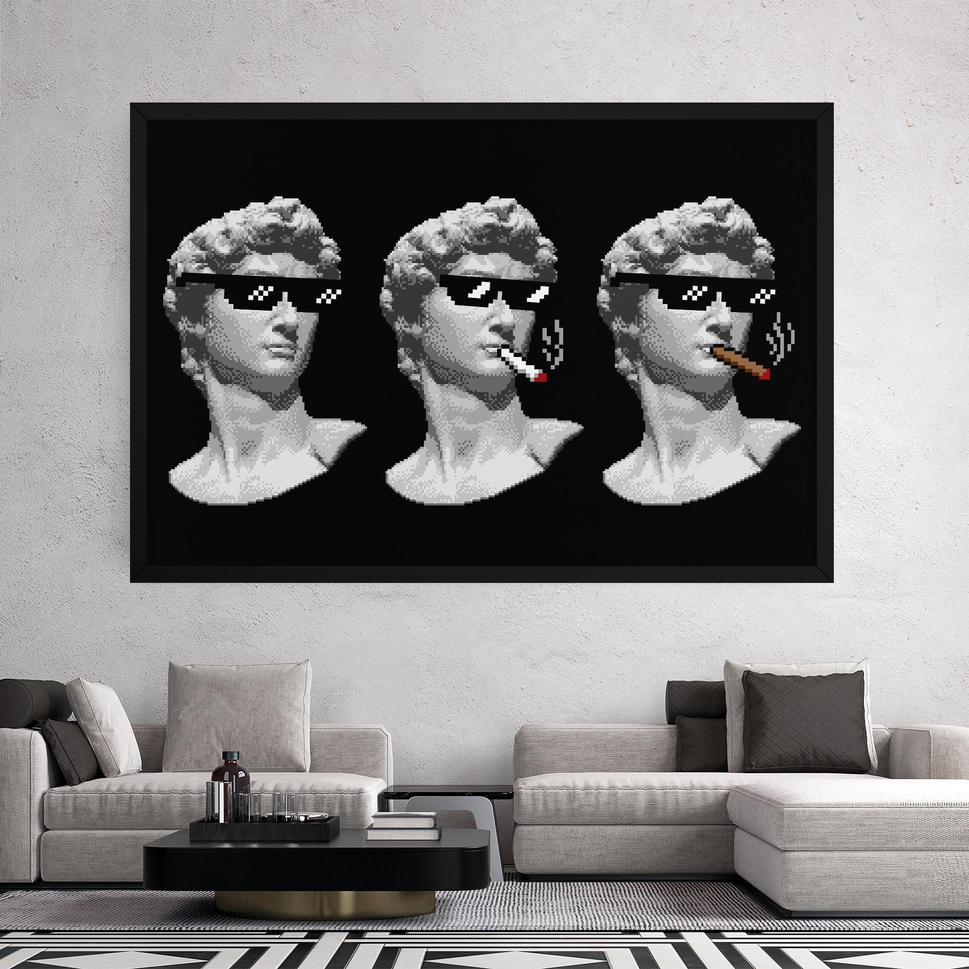 Statue Smoking mockup 2