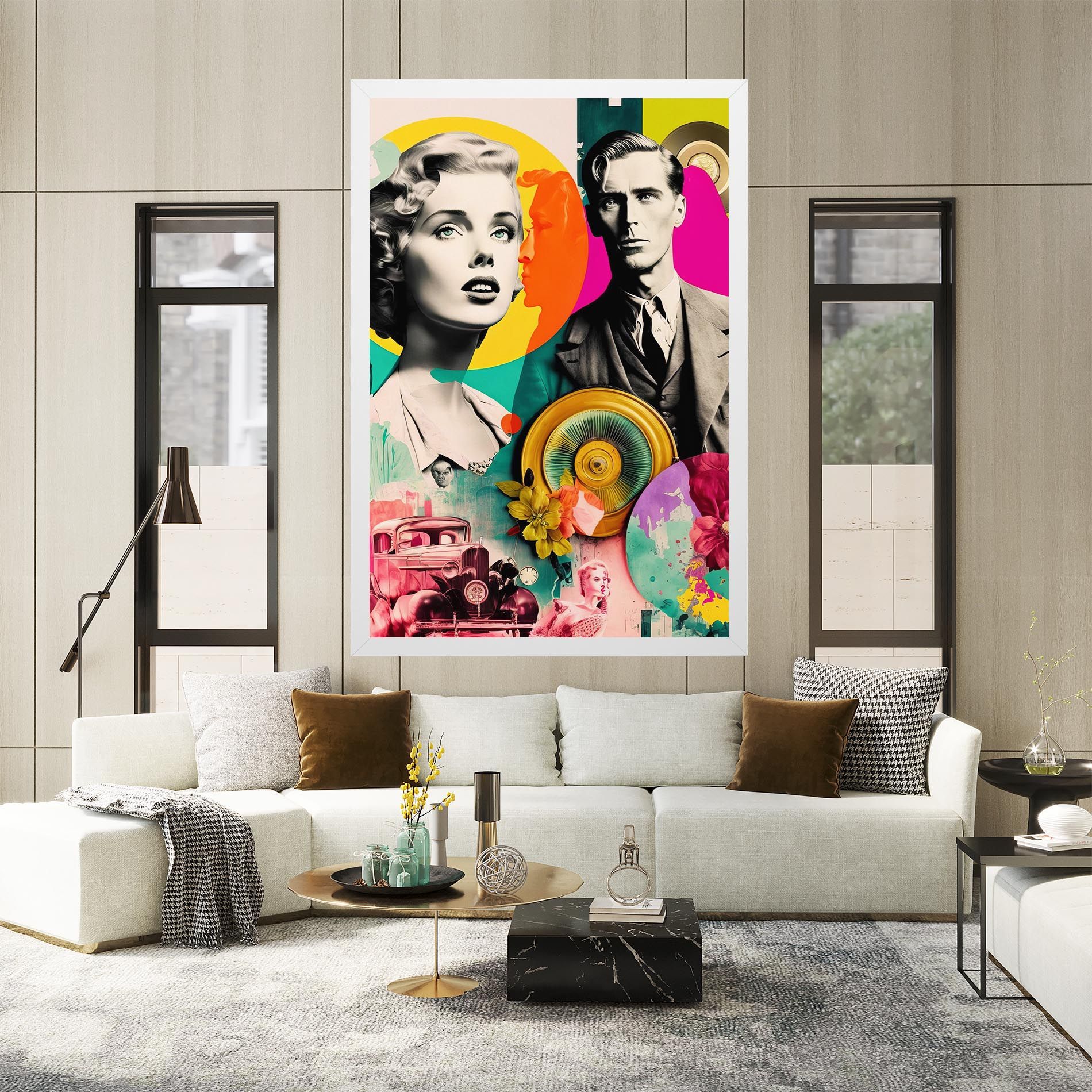 60s Retro Collage mockup 2