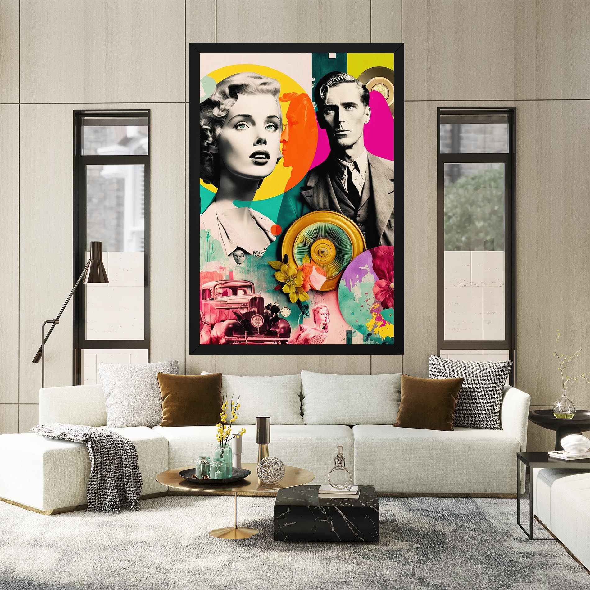 60s Retro Collage mockup 2