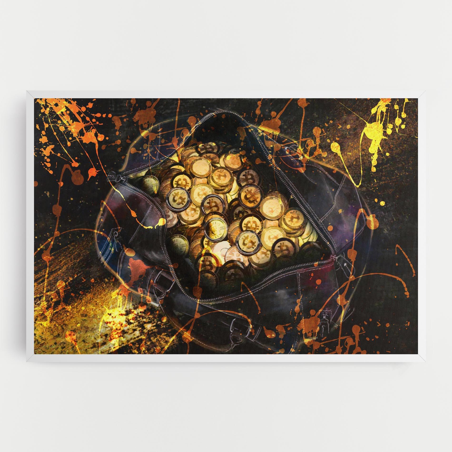 Tablou Canvas Crypto Rich mockup 0