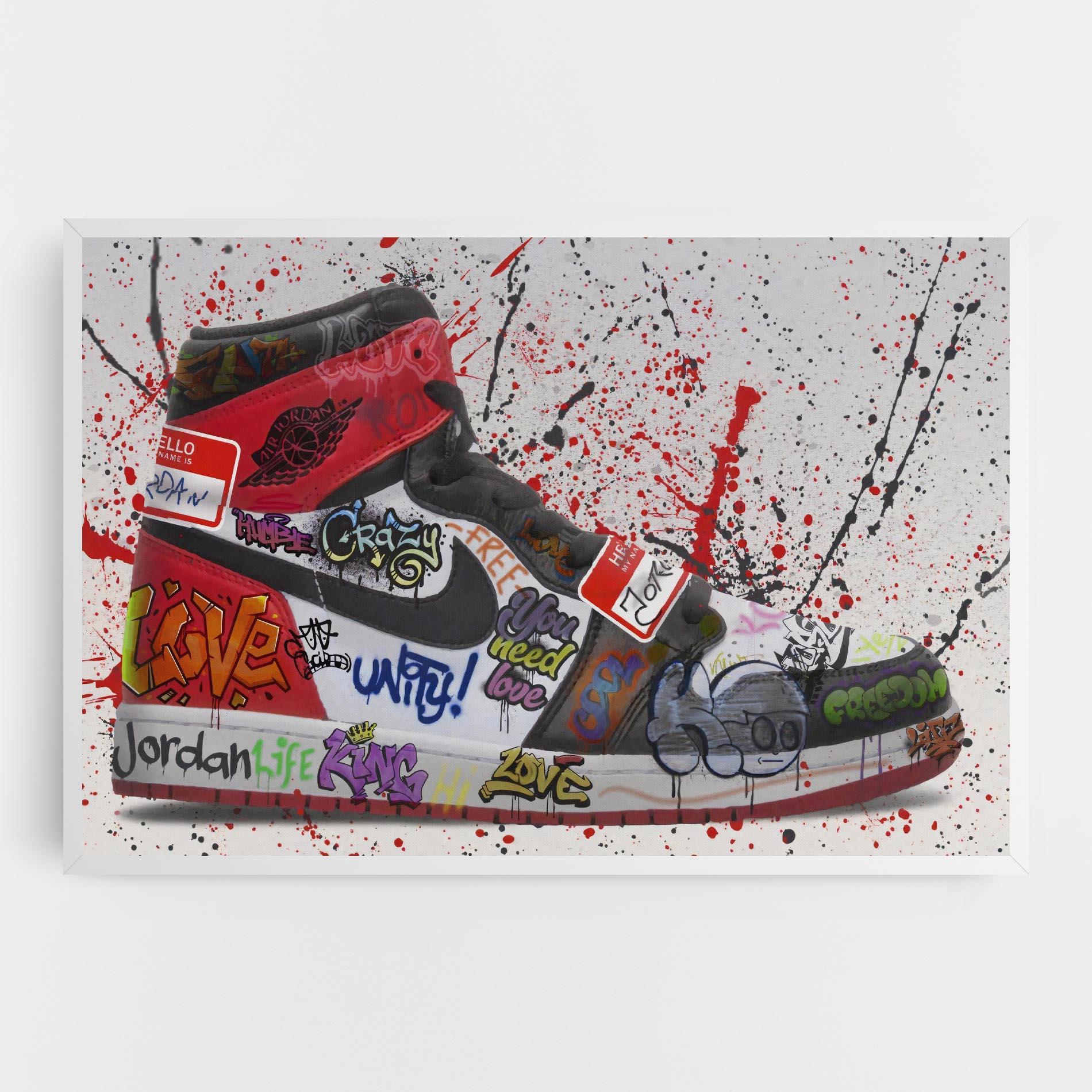 Tablou Canvas Jordan Drip mockup 0