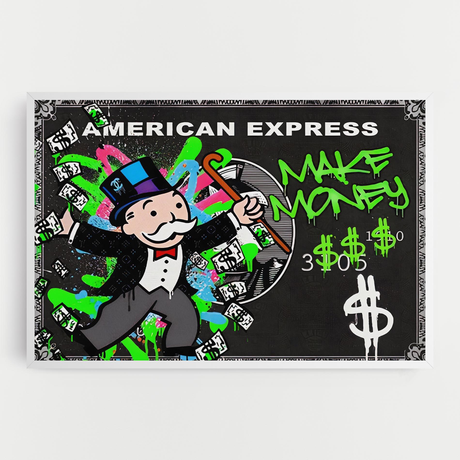 Tablou Canvas Make Money mockup 0