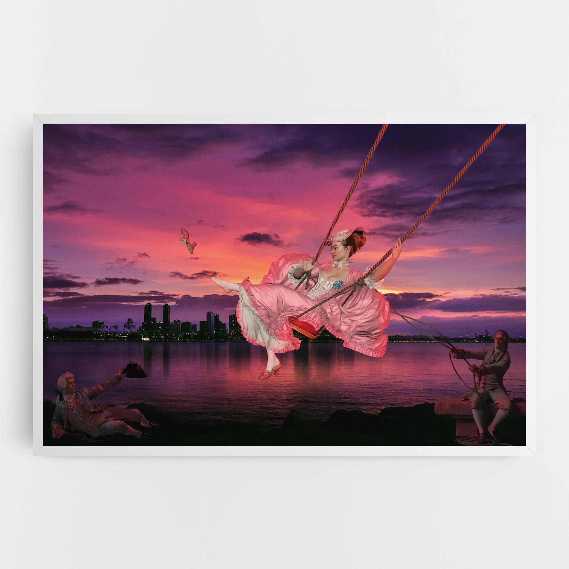 Tablou Canvas Once Upon A Sunset mockup 0