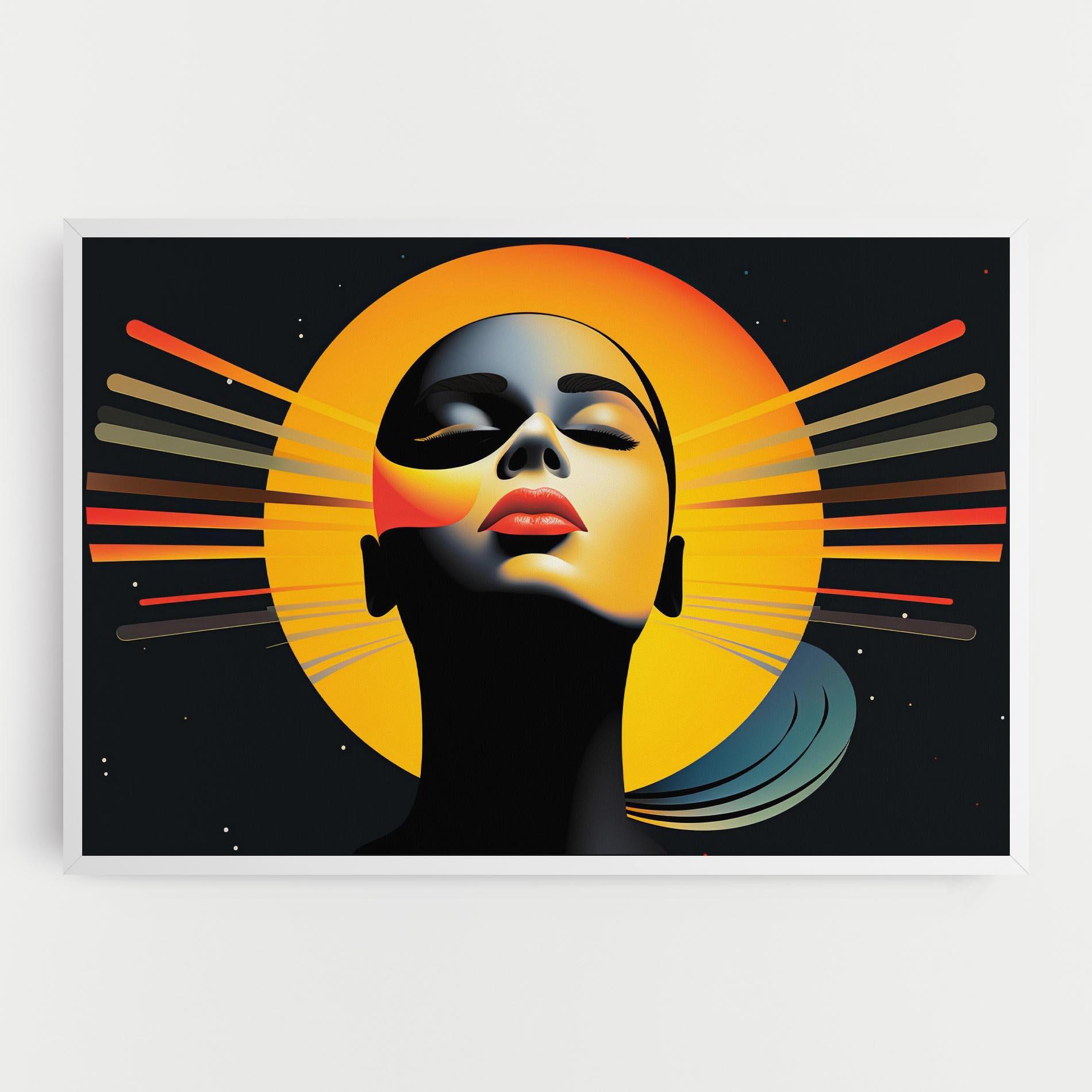 Tablou Canvas Synthetic Dreamy Profile mockup 0