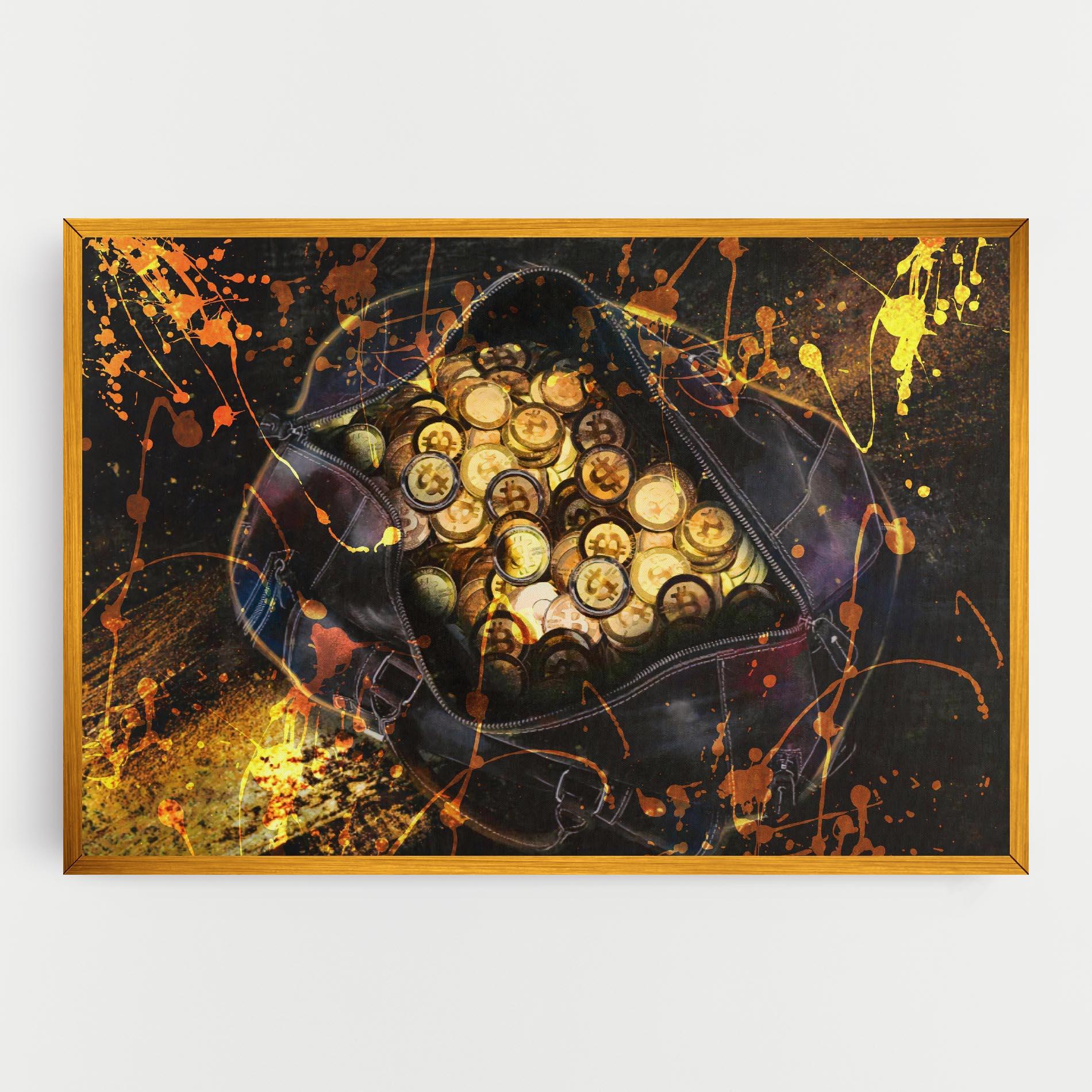 Tablou Canvas Crypto Rich mockup 0