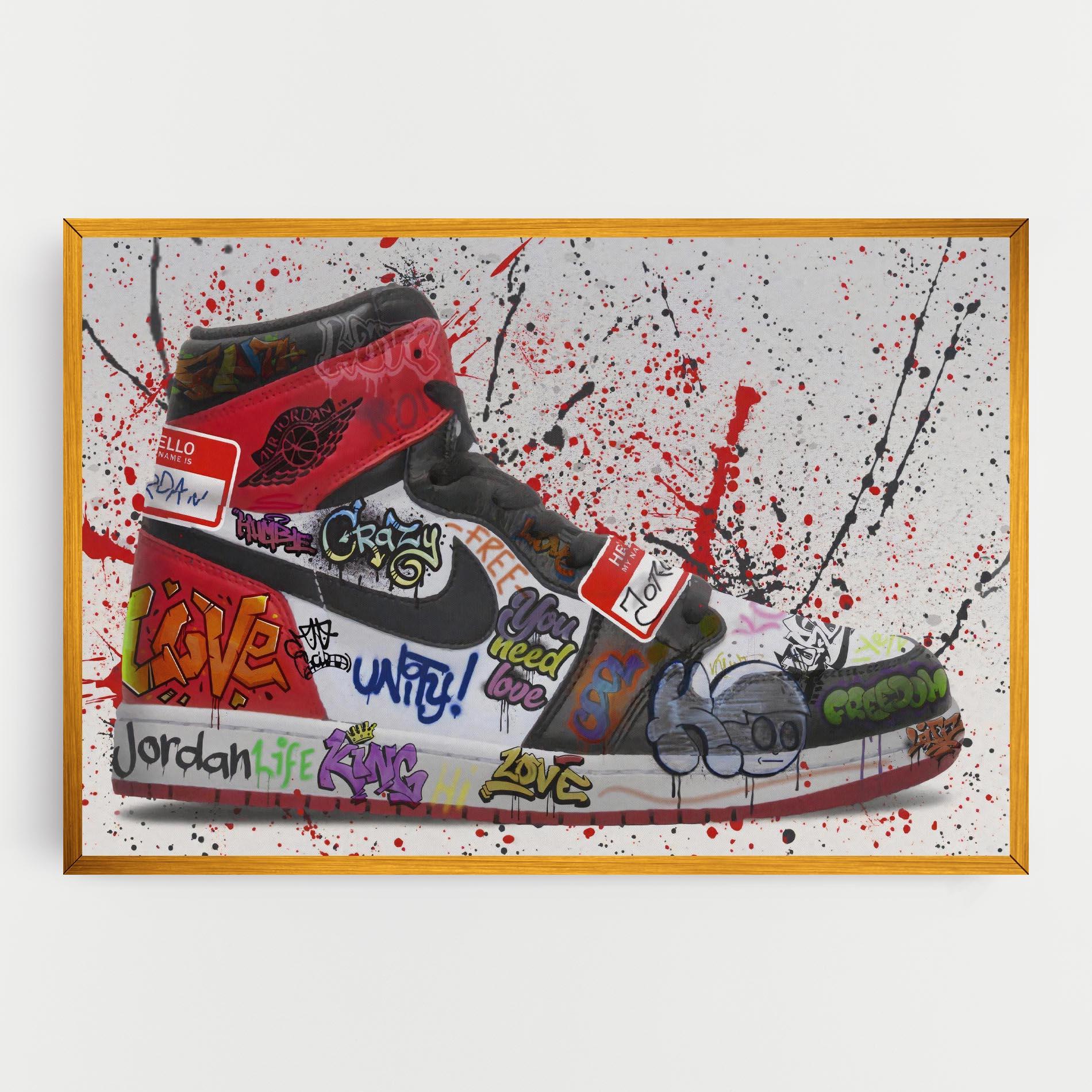 Tablou Canvas Jordan Drip mockup 0