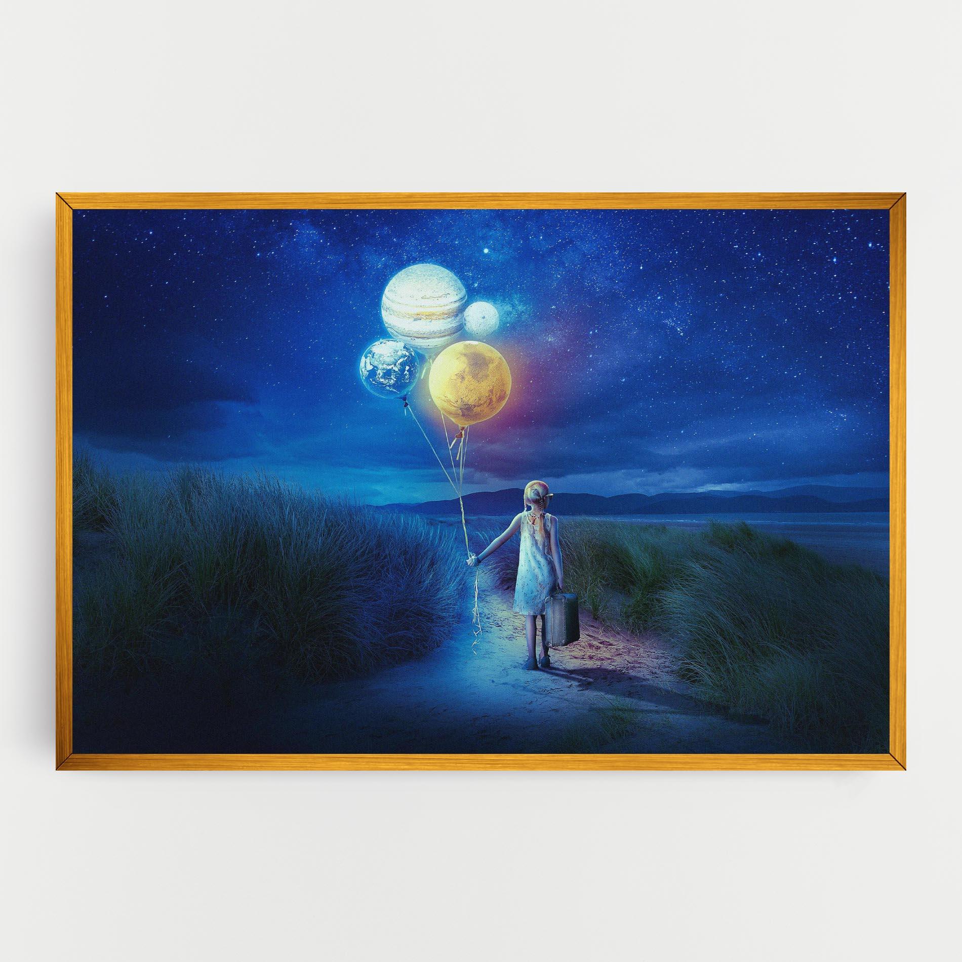 Tablou Canvas Love Our Planet mockup 0