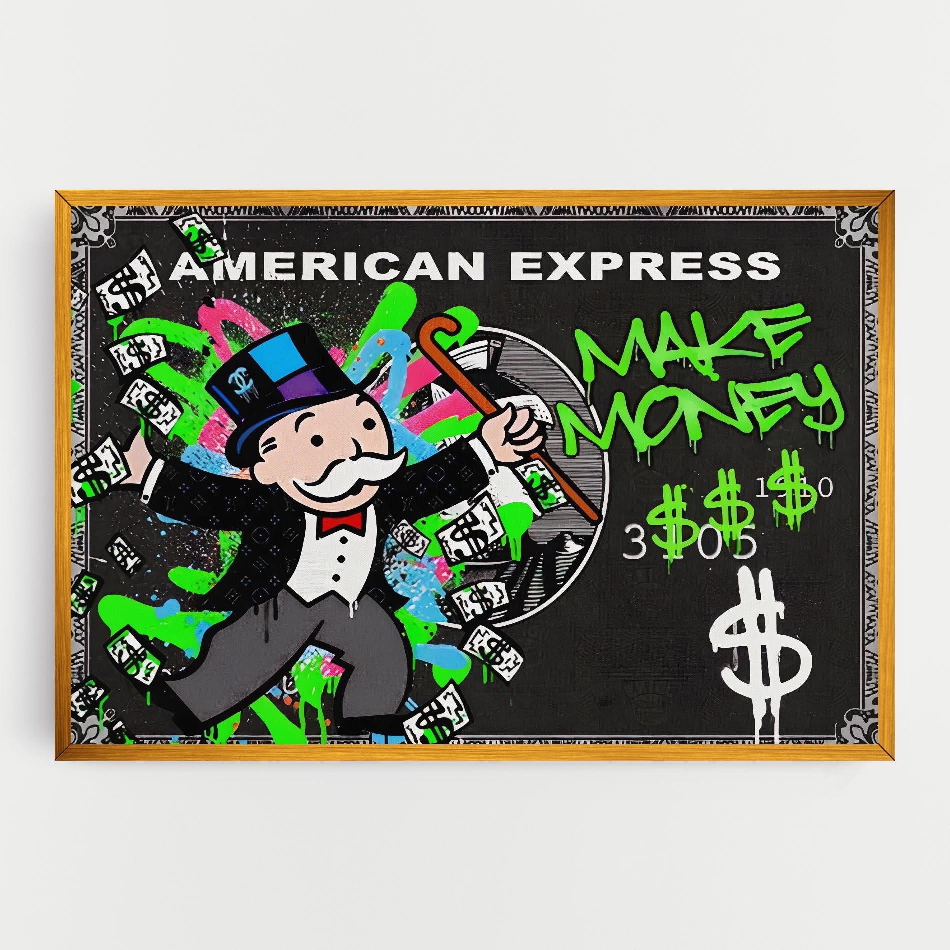 Tablou Canvas Make Money mockup 0