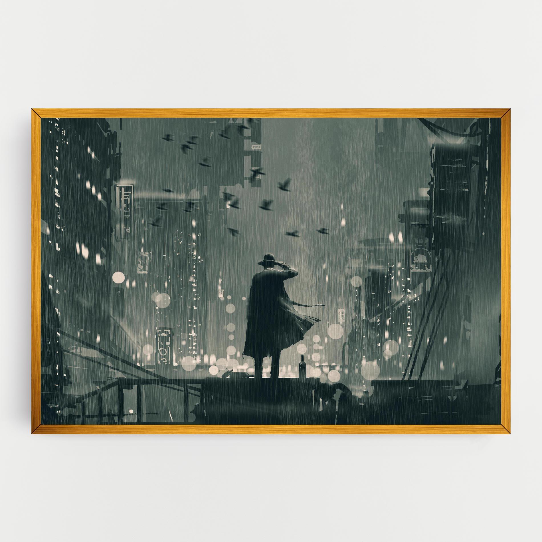 Tablou Canvas Noir Detective mockup 0