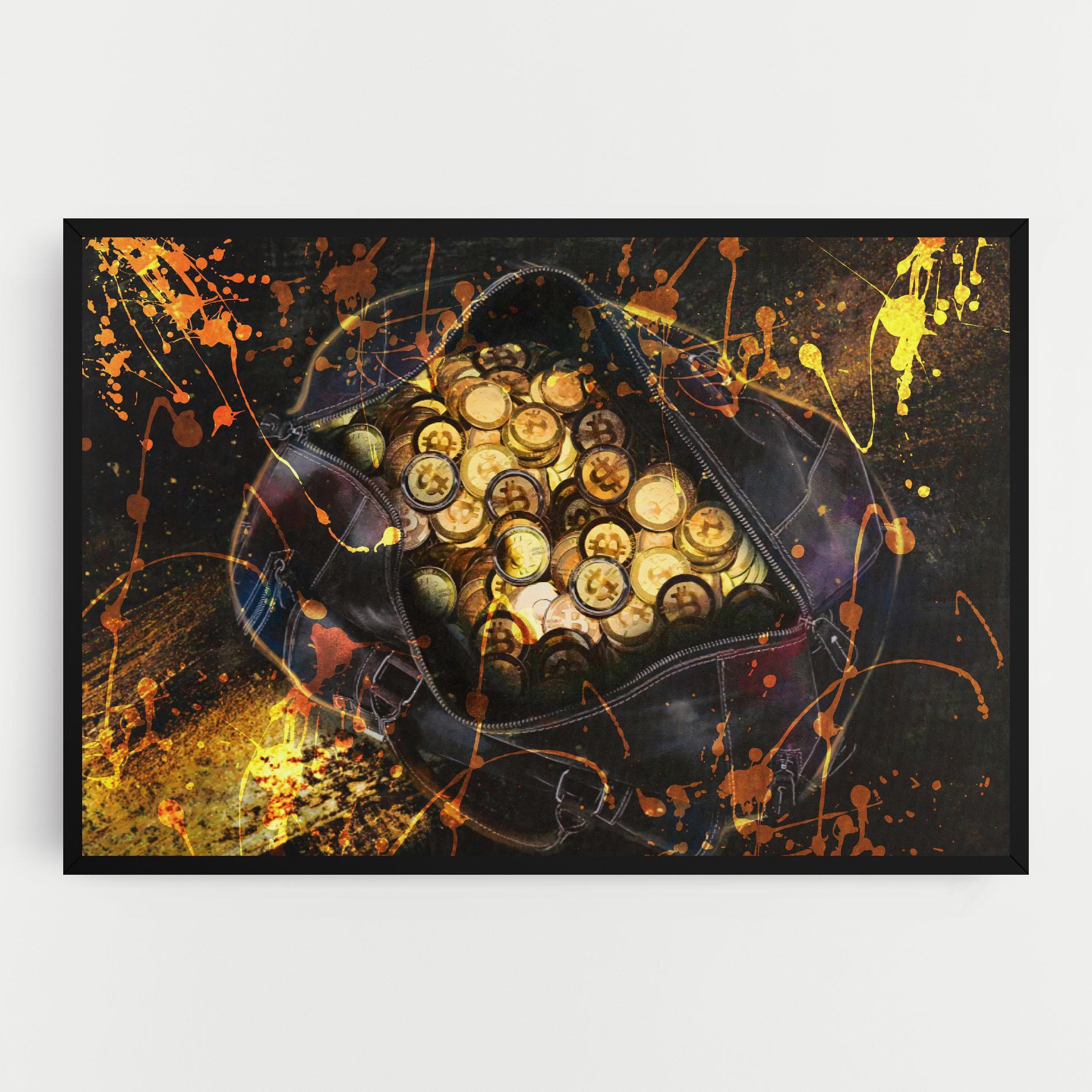 Tablou Canvas Crypto Rich mockup 0