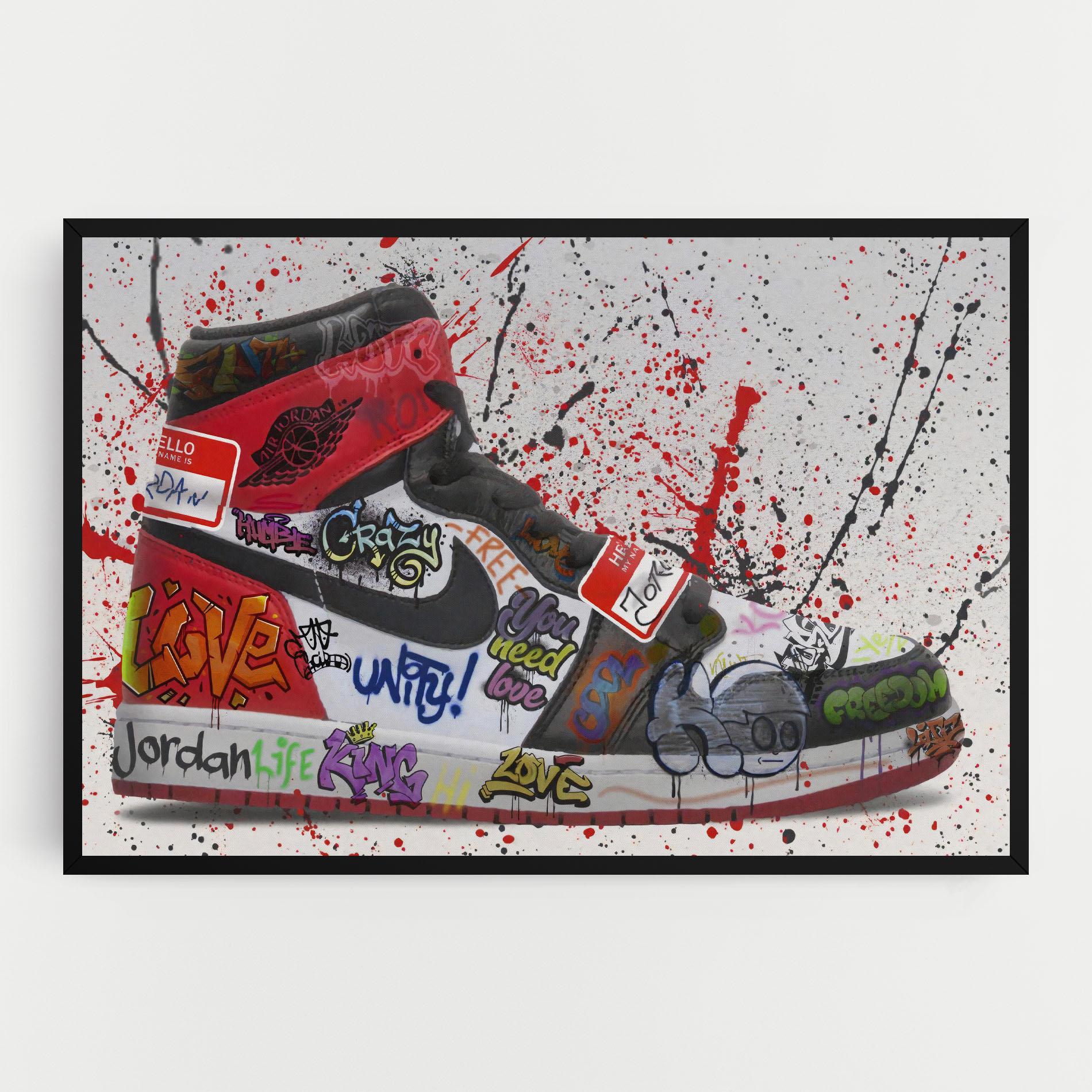 Tablou Canvas Jordan Drip mockup 0