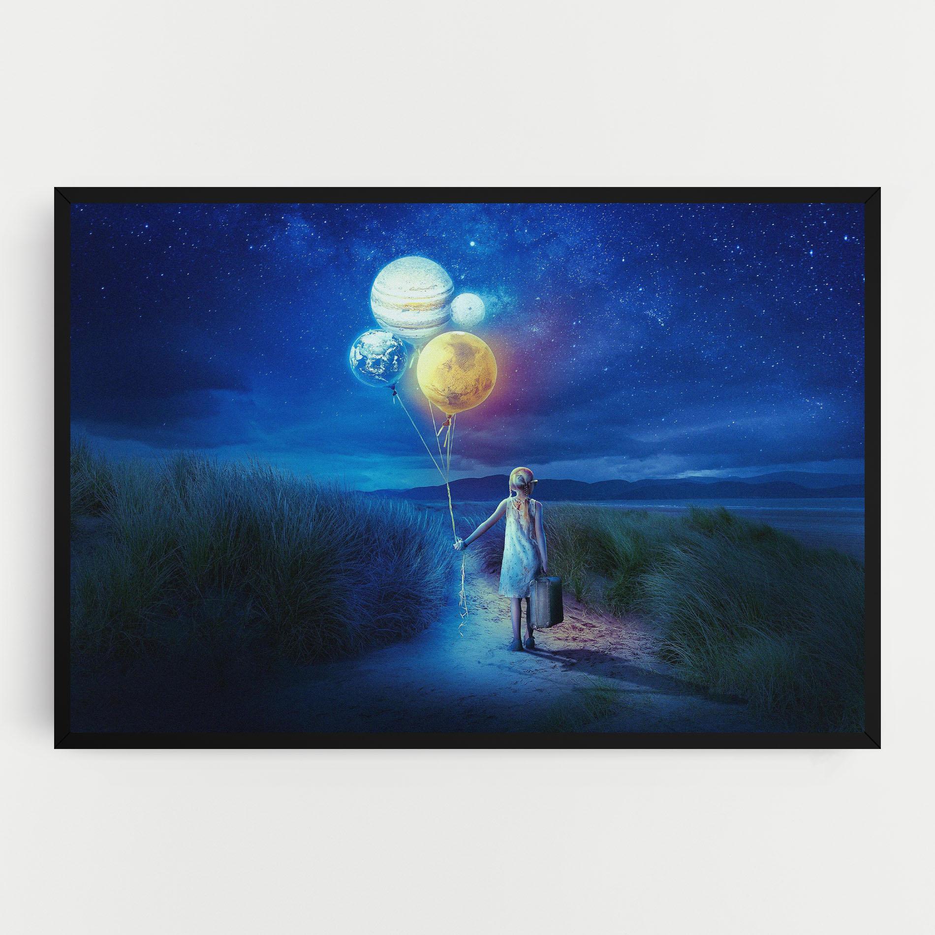 Tablou Canvas Love Our Planet mockup 0