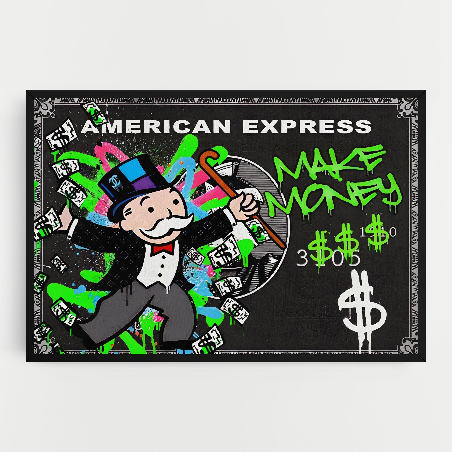 Tablou Canvas Make Money mockup 0