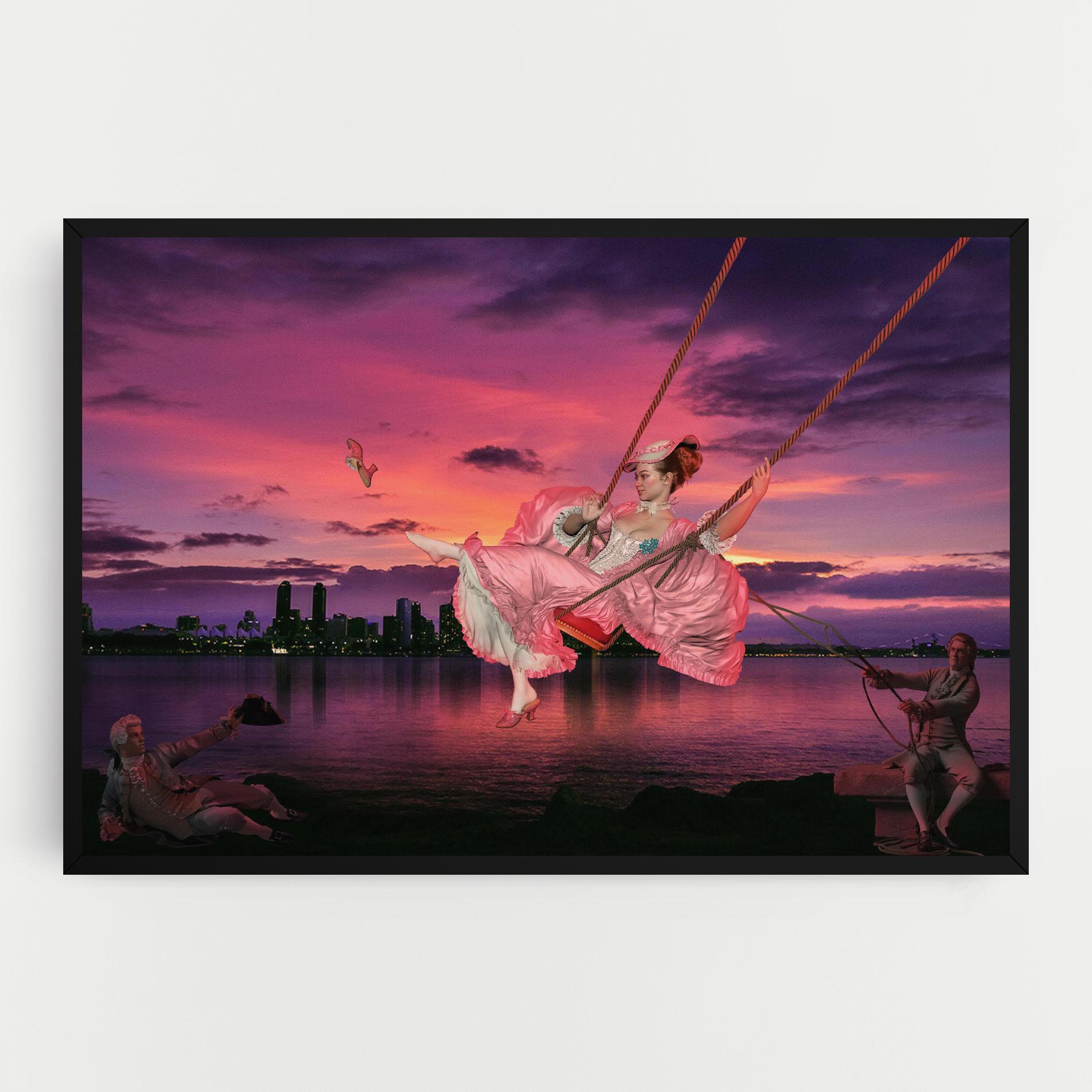 Tablou Canvas Once Upon A Sunset mockup 0