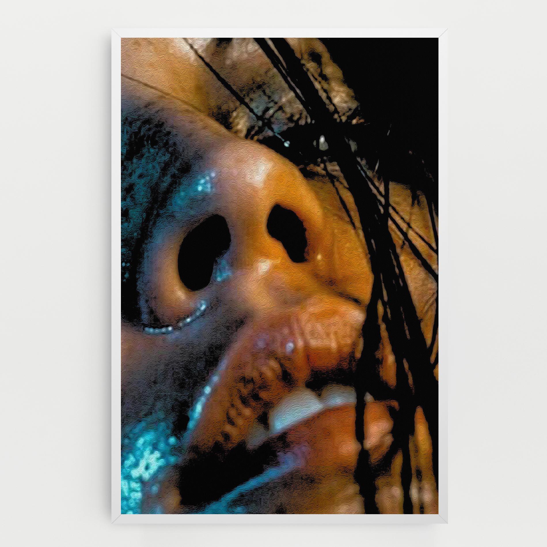 Tablou Canvas Blue Light Face mockup 0