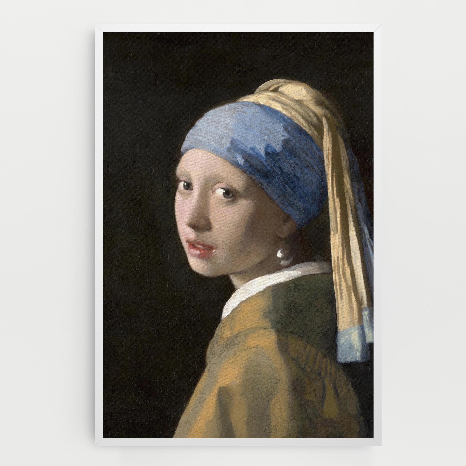 Tablou Canvas Girl With A Pearl mockup 0