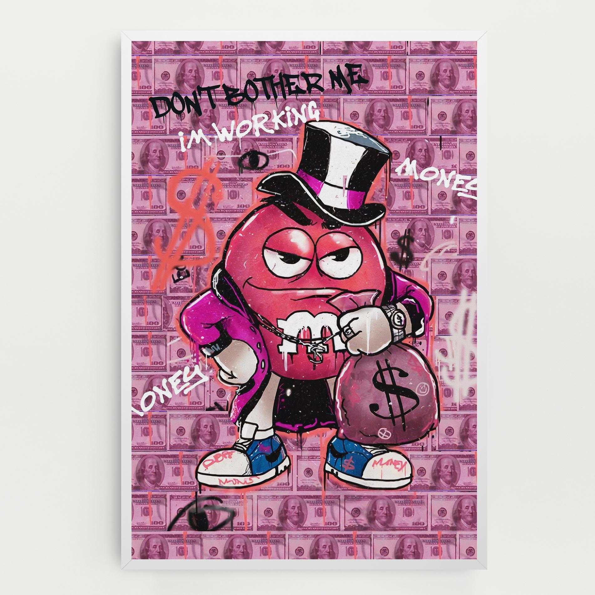 Tablou Canvas Give Me Your Money mockup 0