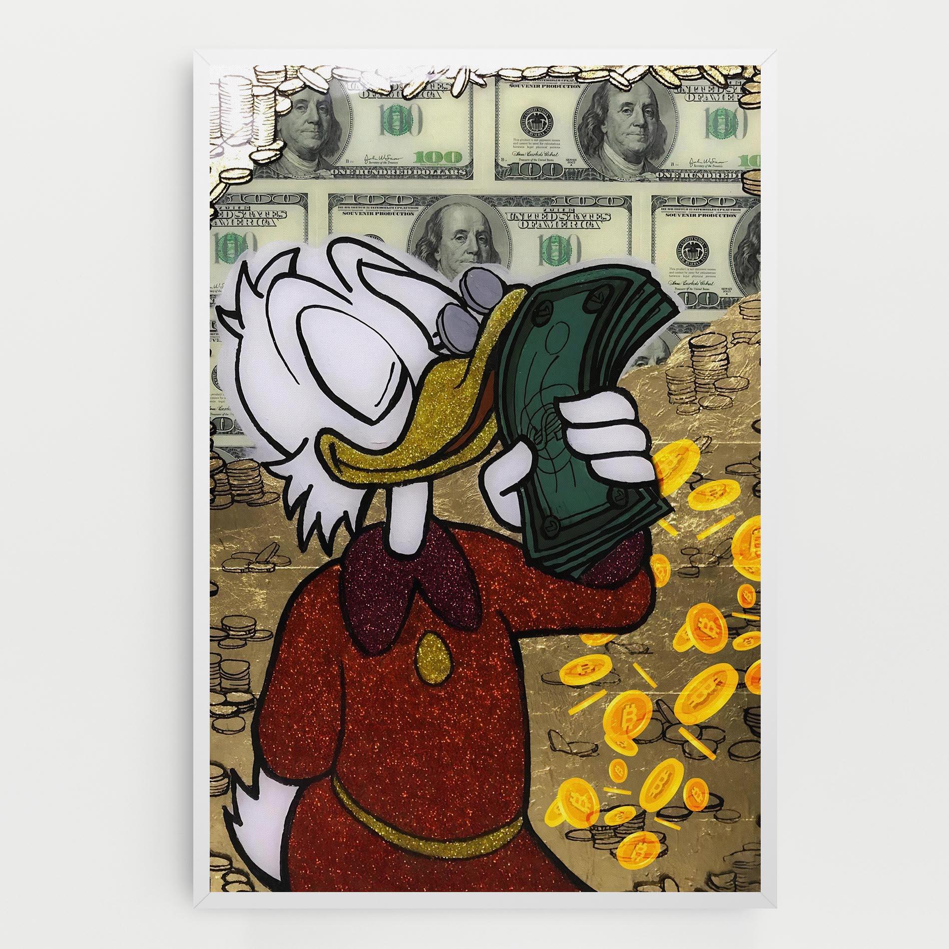 Tablou Canvas Smell Like Money mockup 0