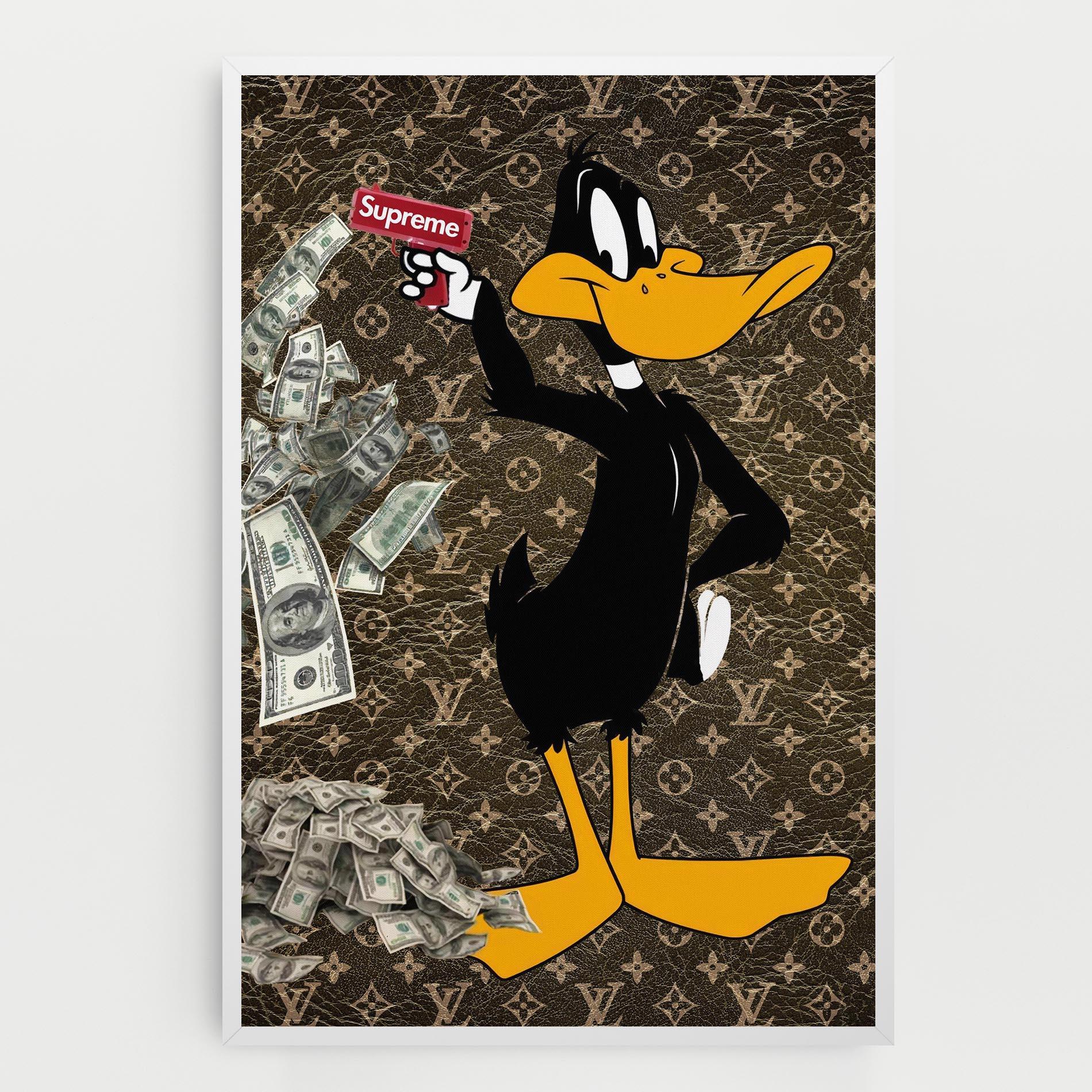 Tablou Canvas Supreme Daffy mockup 0