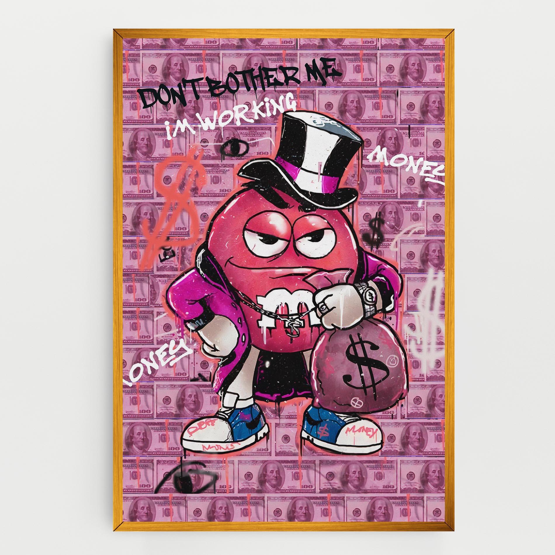 Tablou Canvas Give Me Your Money mockup 0