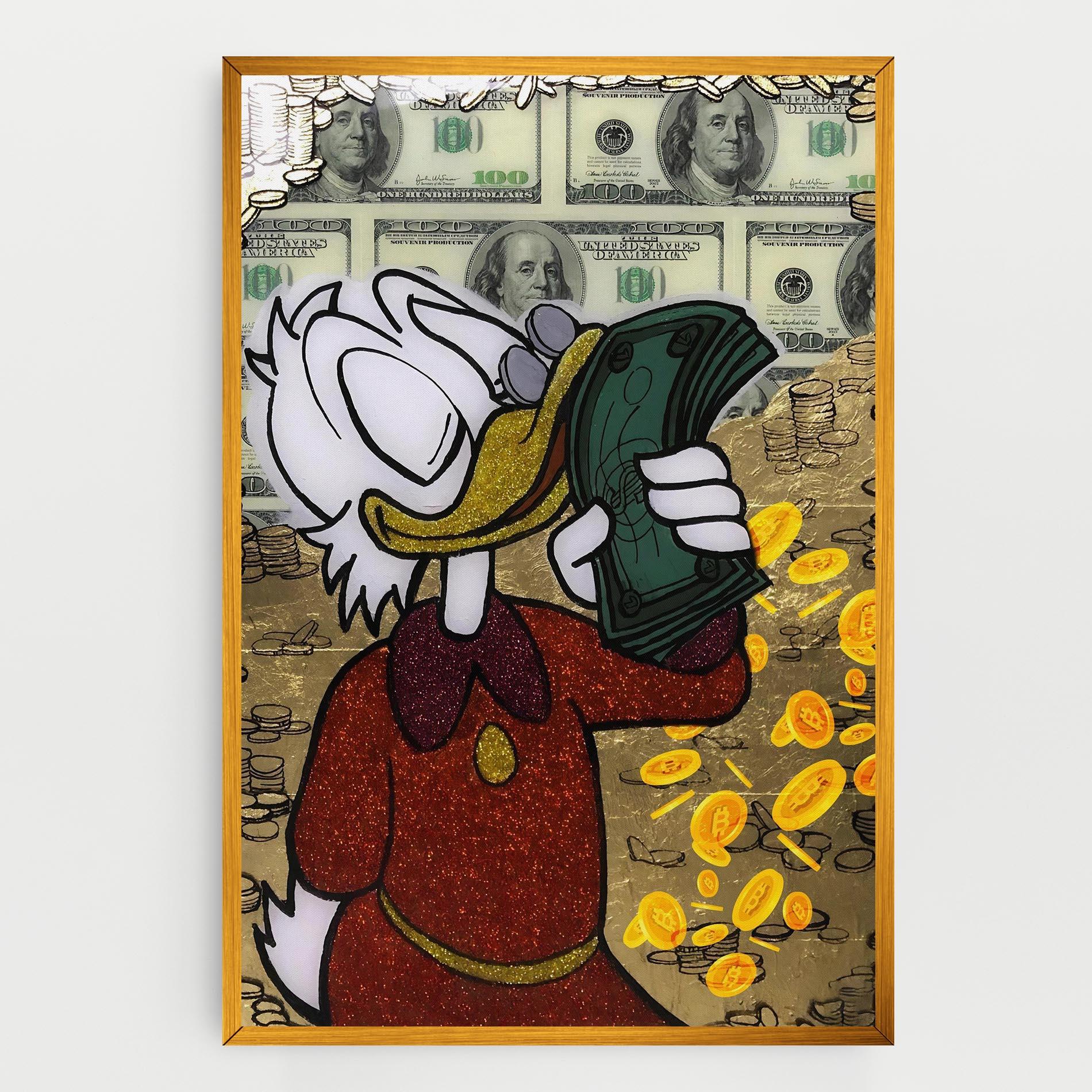 Tablou Canvas Smell Like Money mockup 0